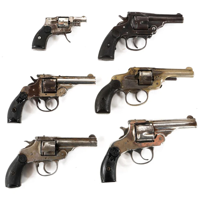 VINTAGE REVOLVER LOT OF 6