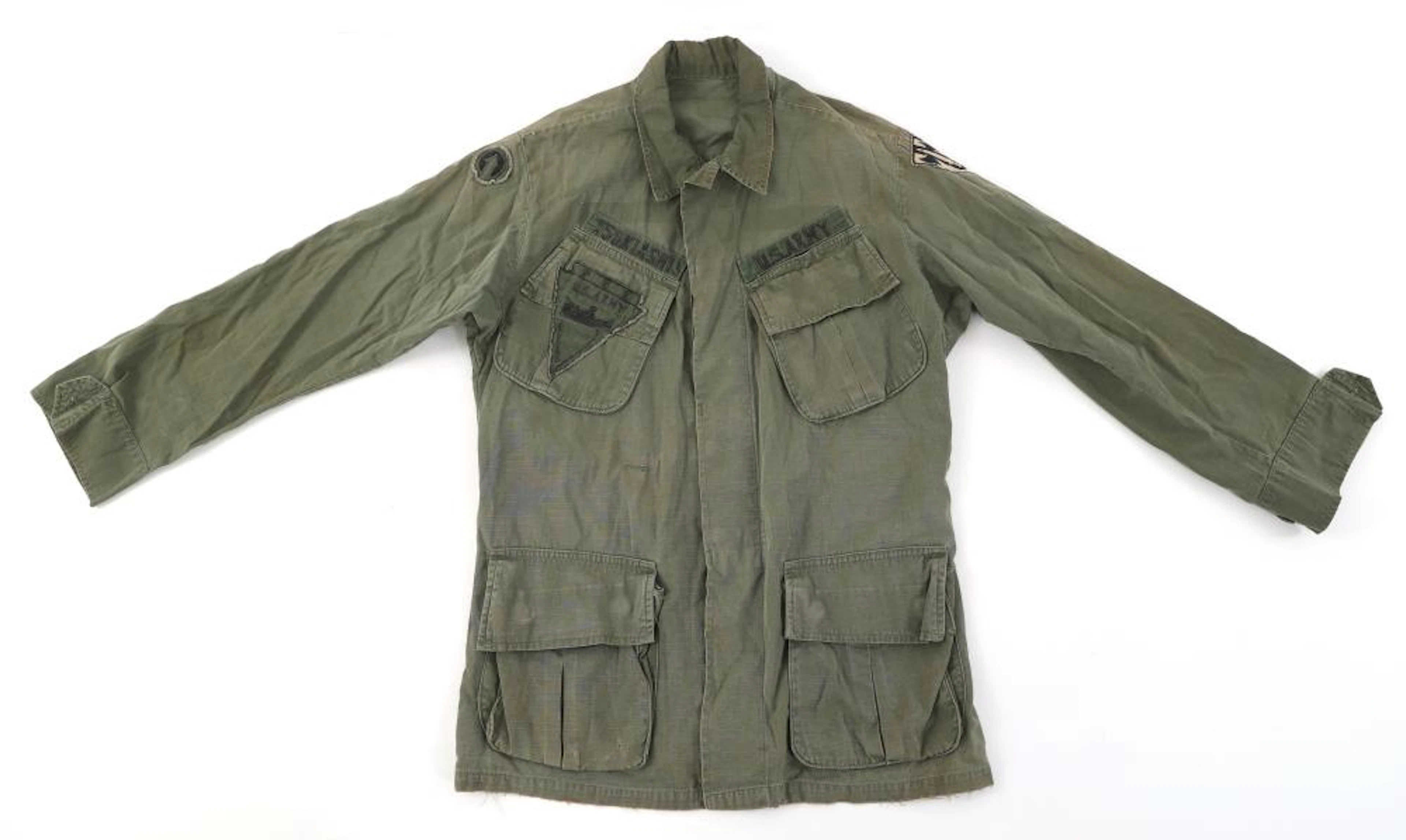 VIETNAM WAR US ARMY PBR 3rd MODEL JUNGLE JACKET