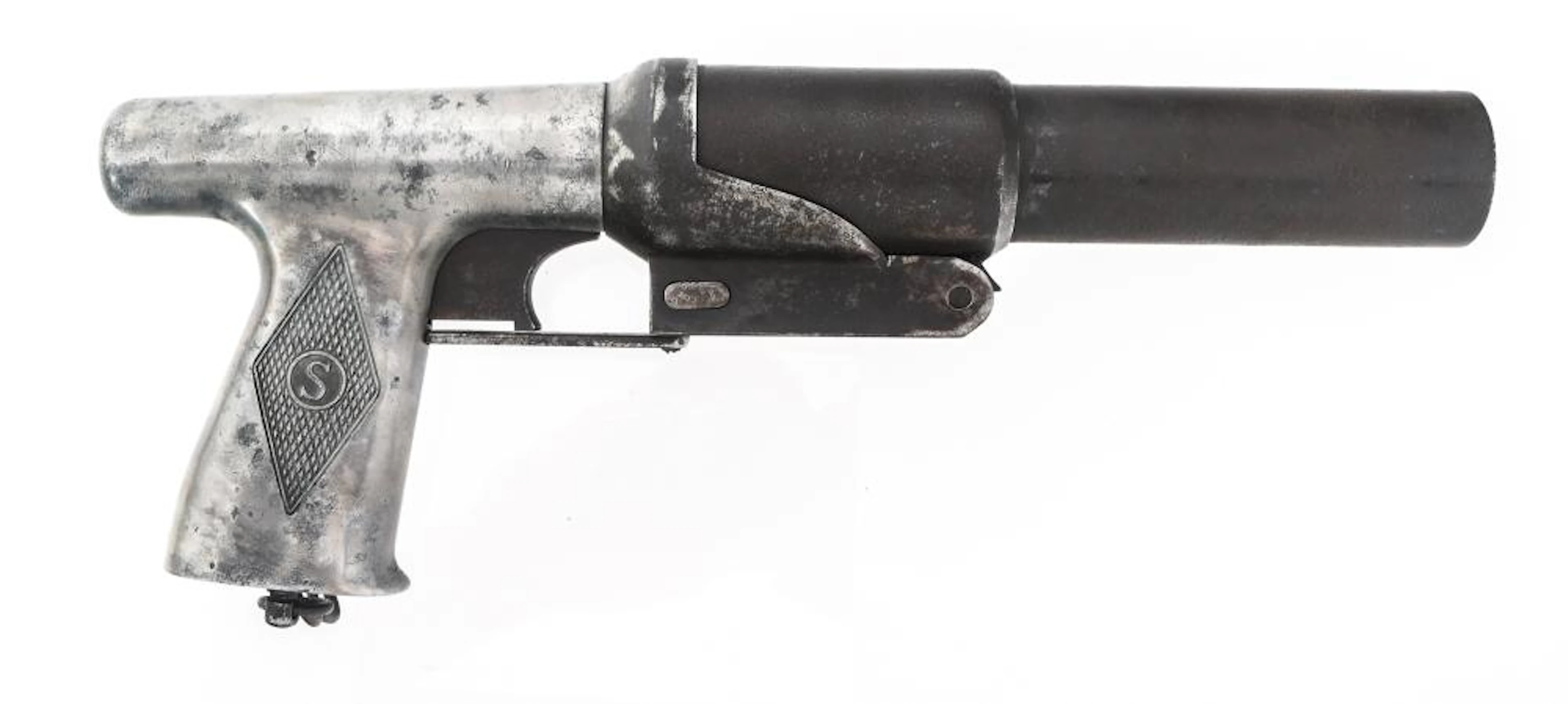 WWII COSTON SEDGLEY 37mm FLARE PISTOL