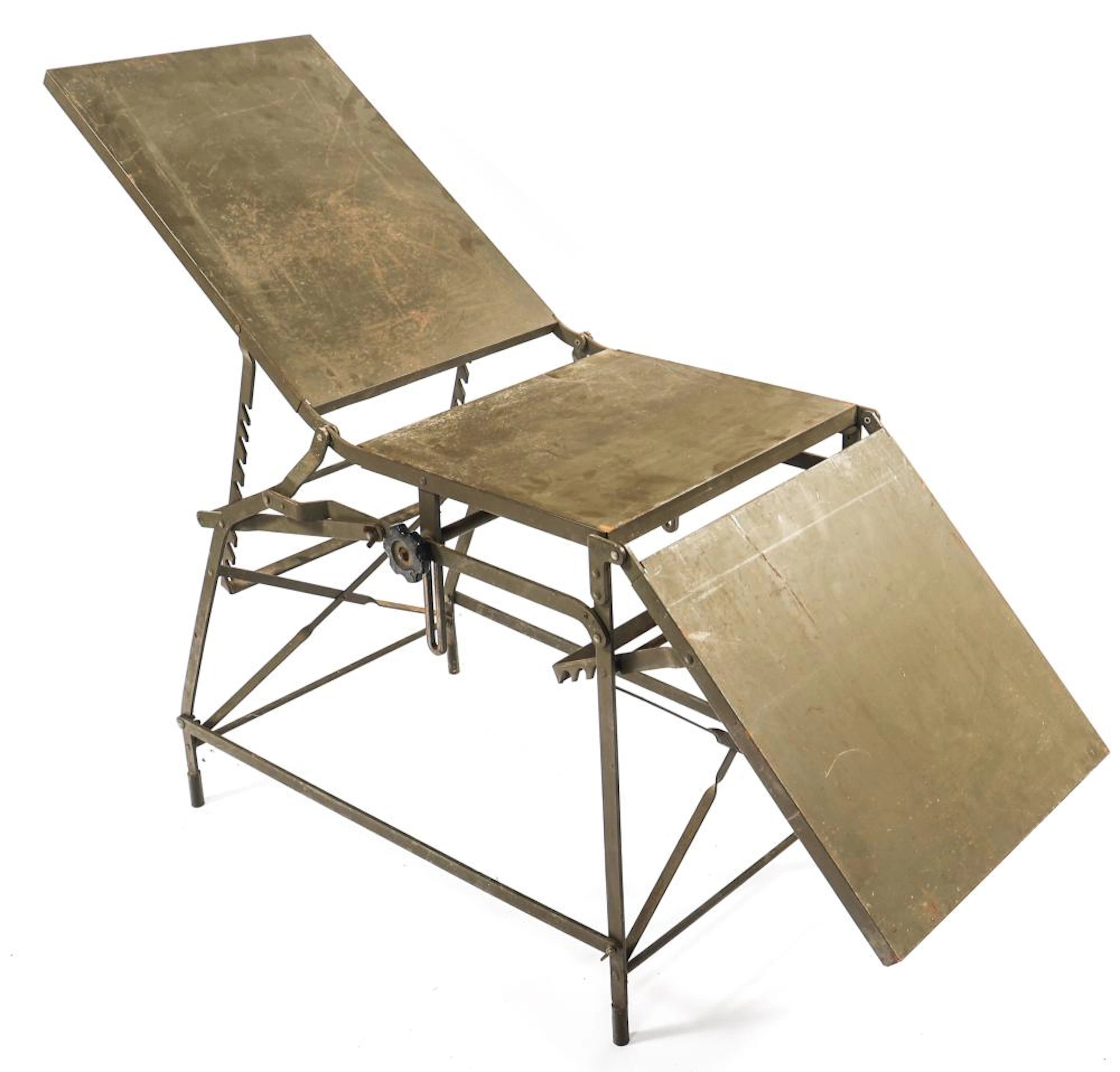 WWII - KOREAN WAR US MEDICAL SURGICAL FIELD TABLE