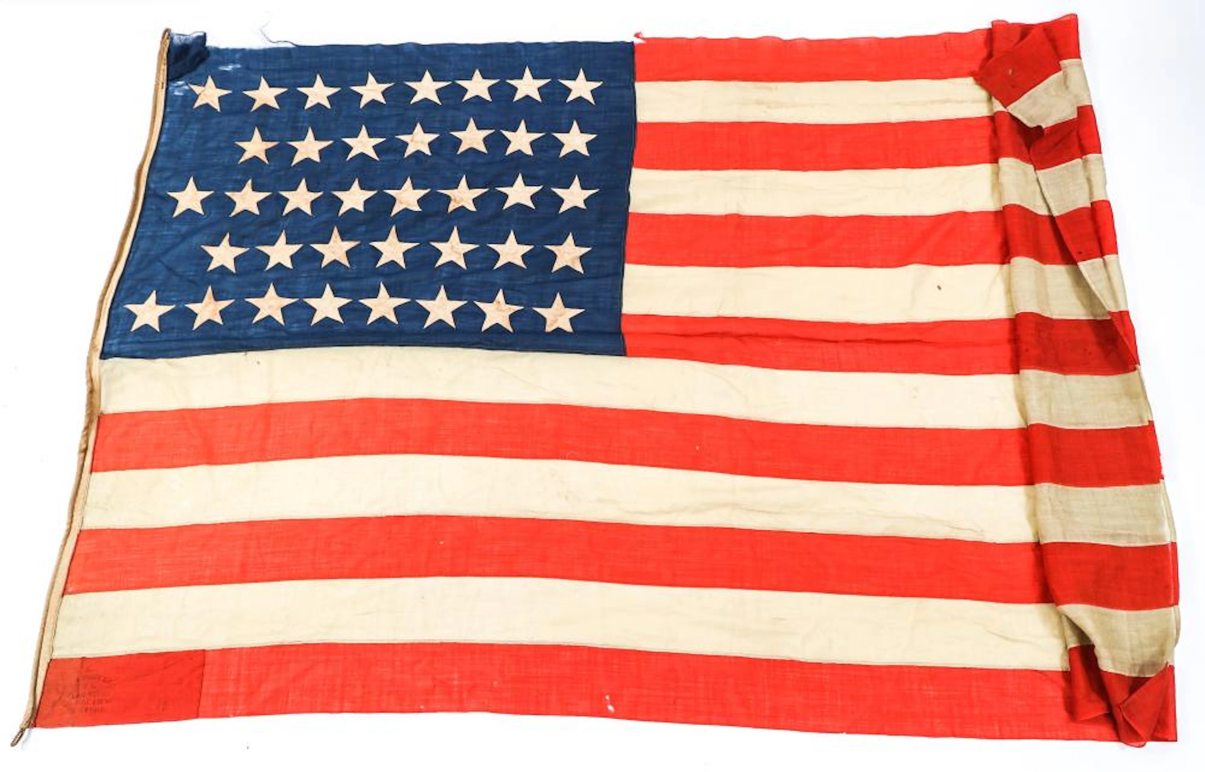 INDIAN WARS US 38 STAR FLAG