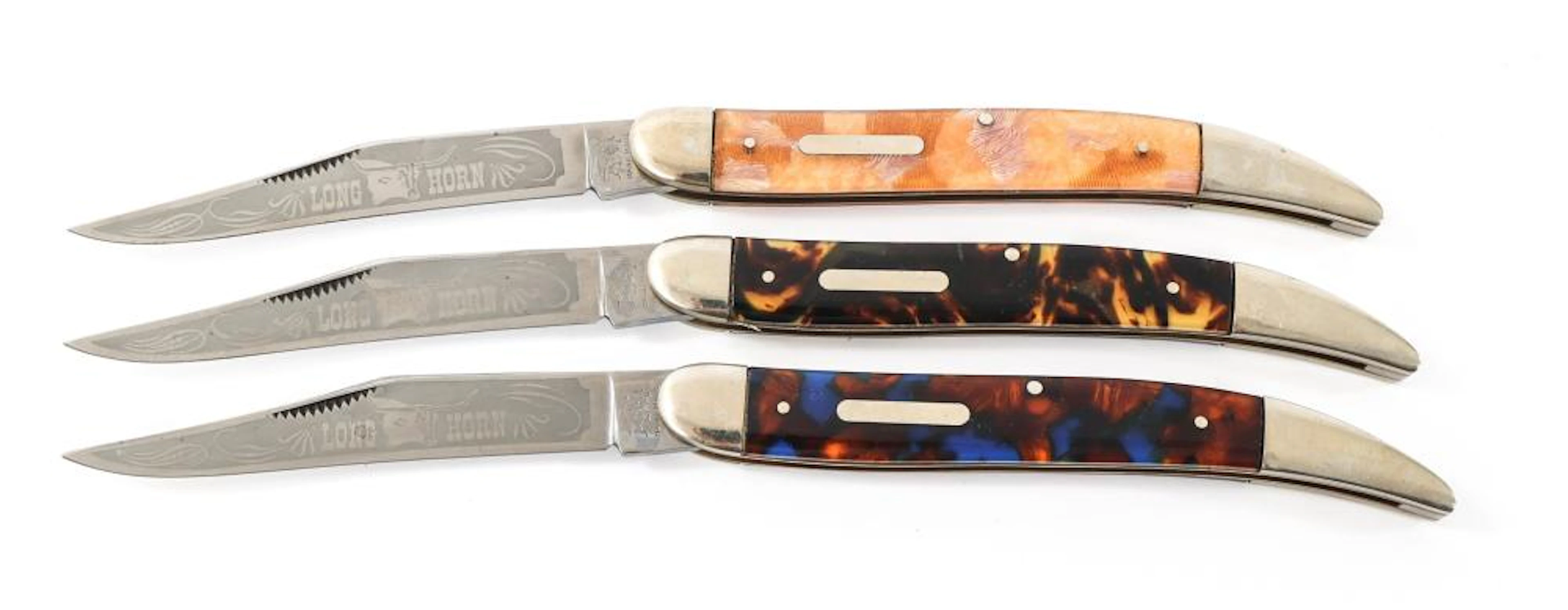LONGHORN TOOTHPICK PROTOTYPE KNIVES by BULLDOG