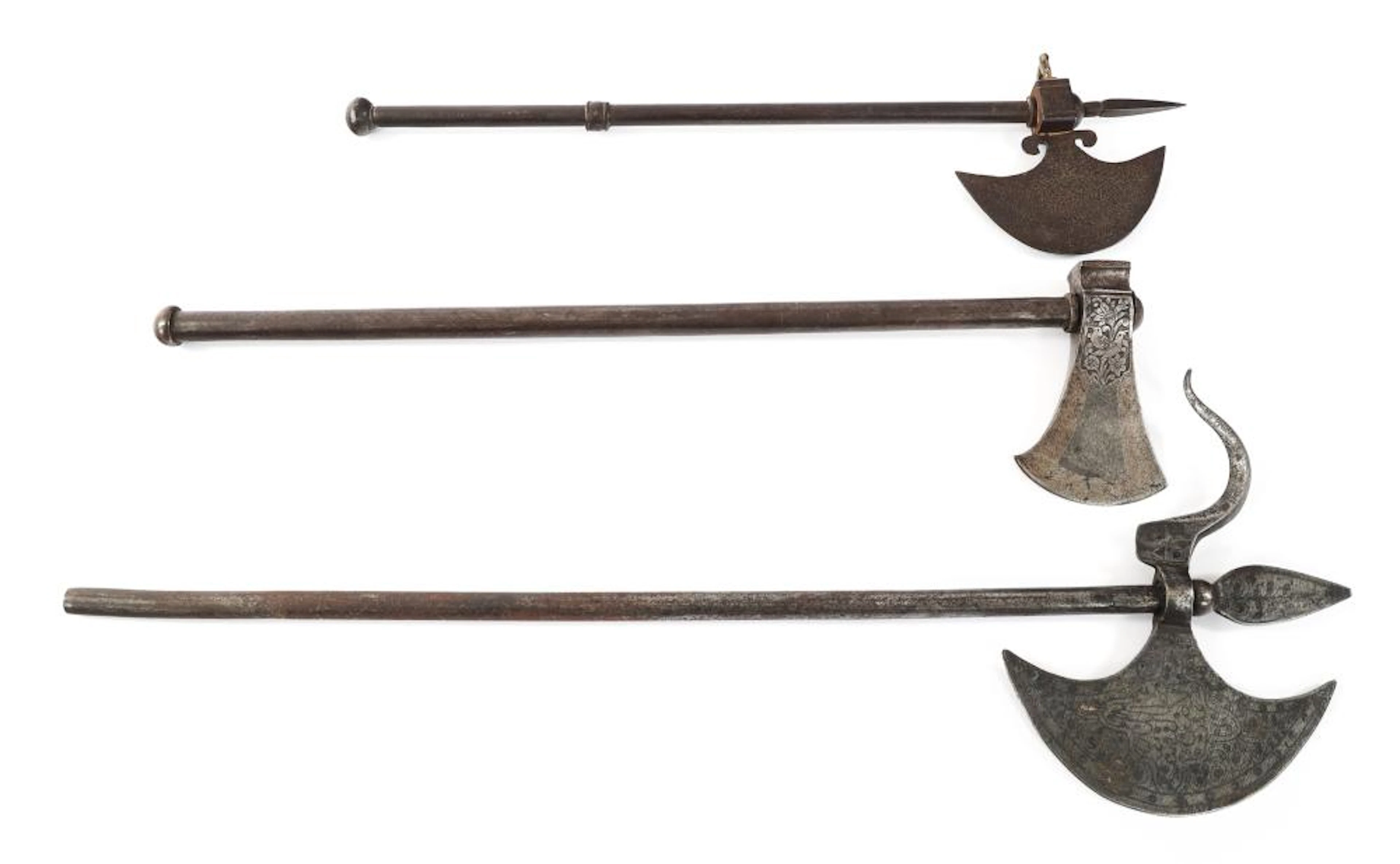 19th - 20th C. HALBERDS & AXE