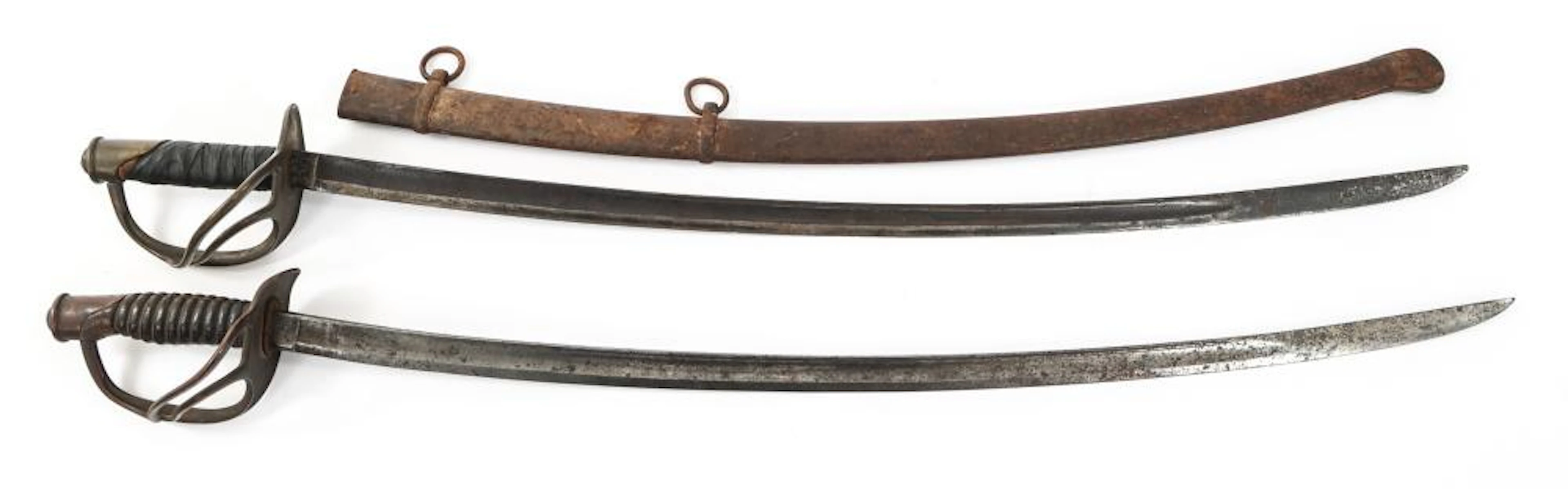 CIVIL WAR US M1840 & M1860 CAVALRY SWORDS