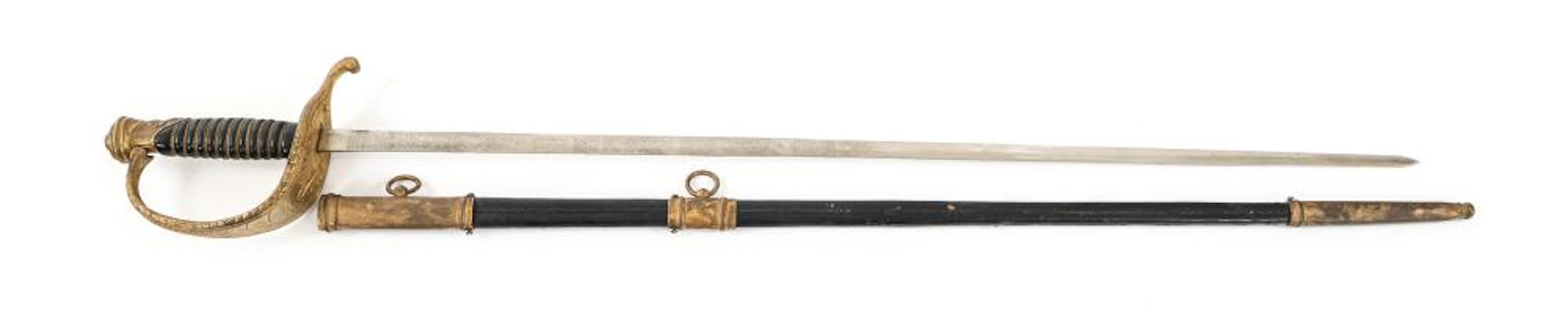WWII ITALIAN FIREMAN'S DRESS SWORD