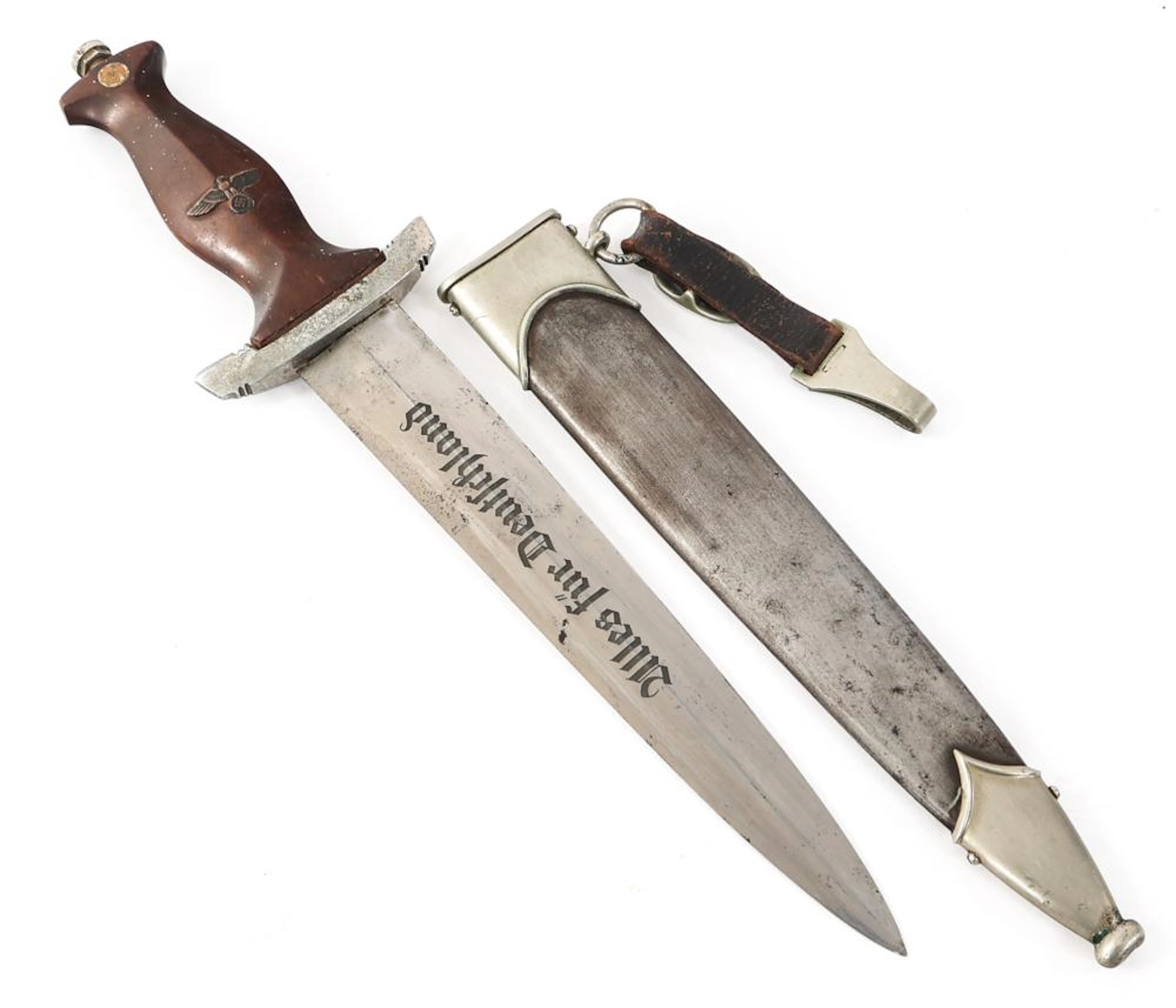 WWII GERMAN SA PARTS DAGGER