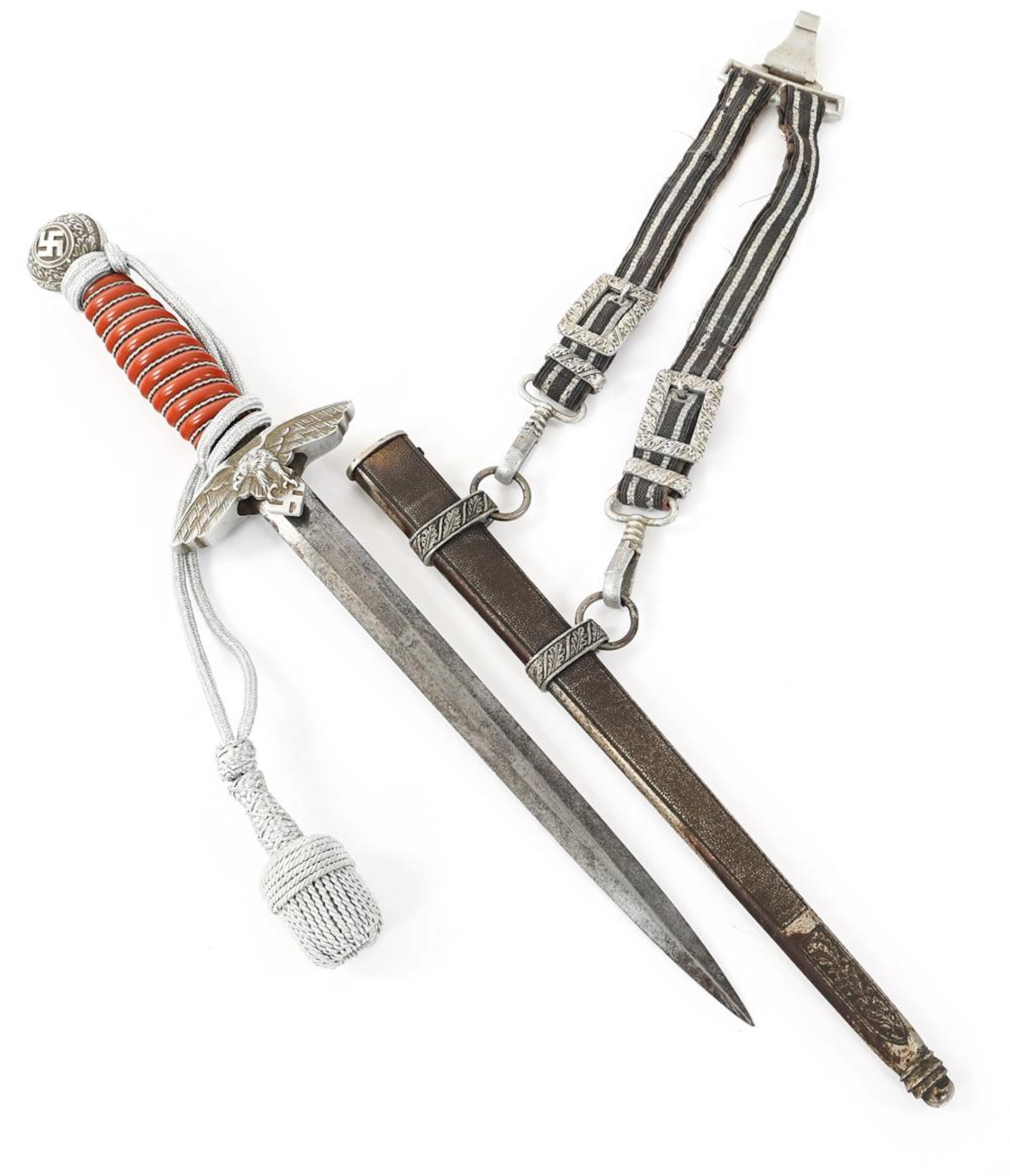 WWII GERMAN 2nd MODEL LUFTWAFFE DAGGER by SMF