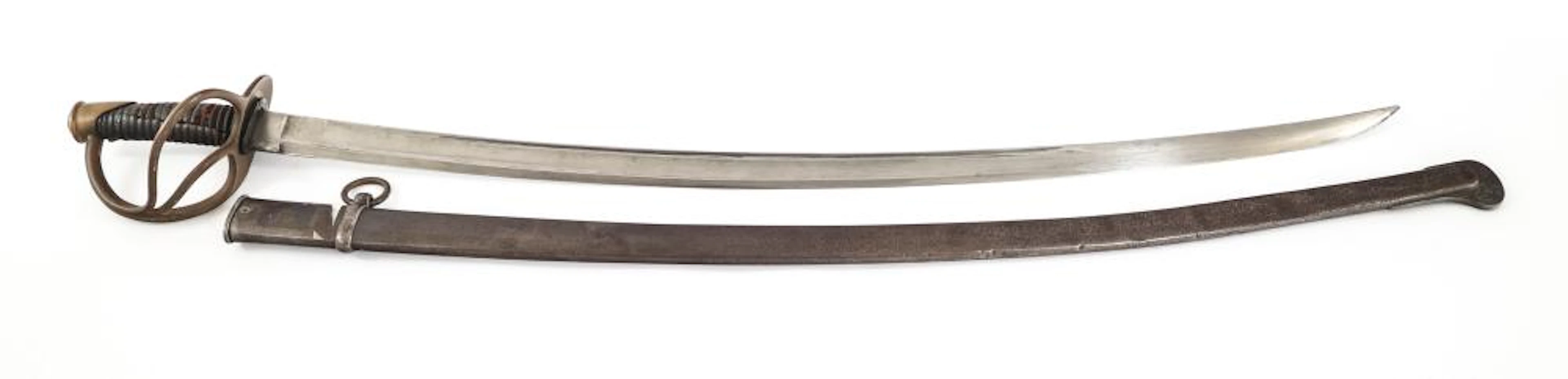 CIVIL WAR US M1840 CAVALRY SWORD By S & F
