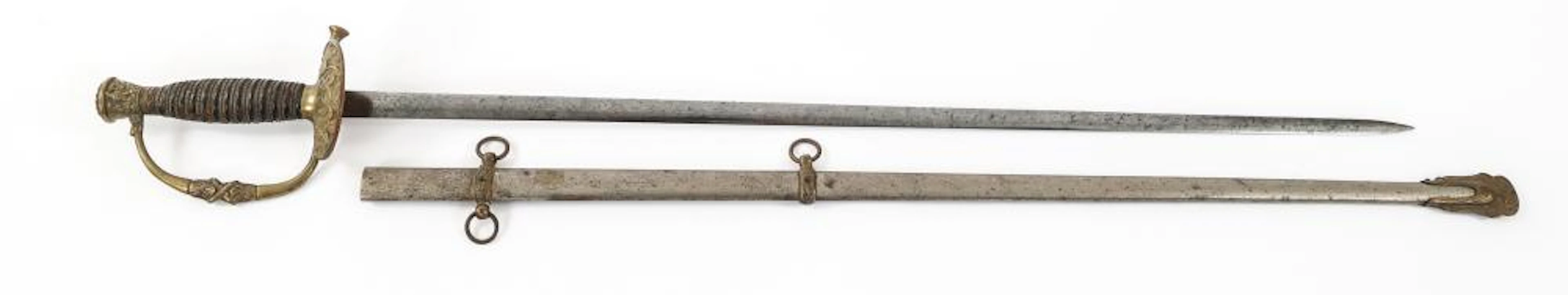 US GAR VETERAN M1860 STAFF NCO SWORD