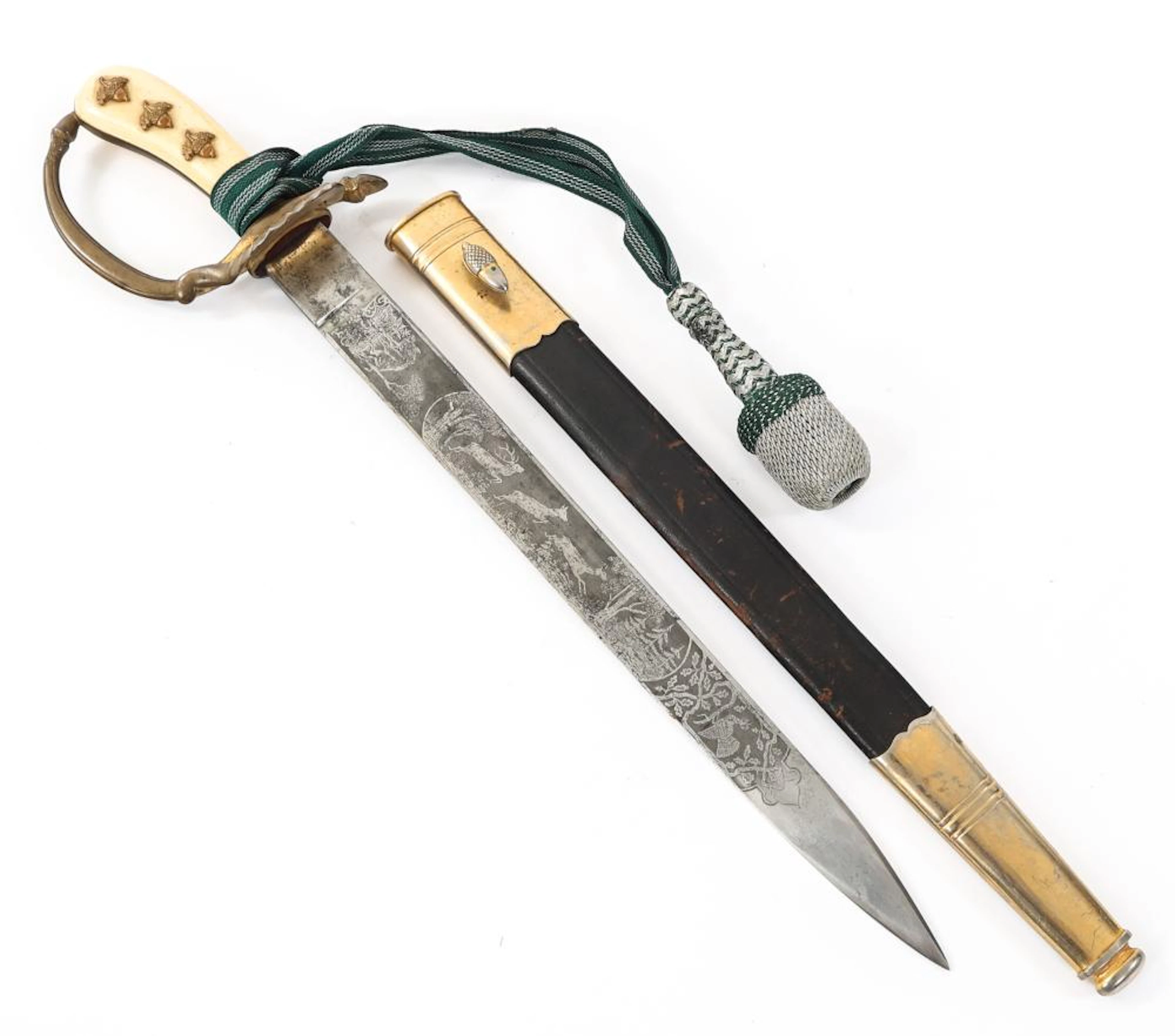 WWII GERMAN FORESTRY HUNTING DAGGER