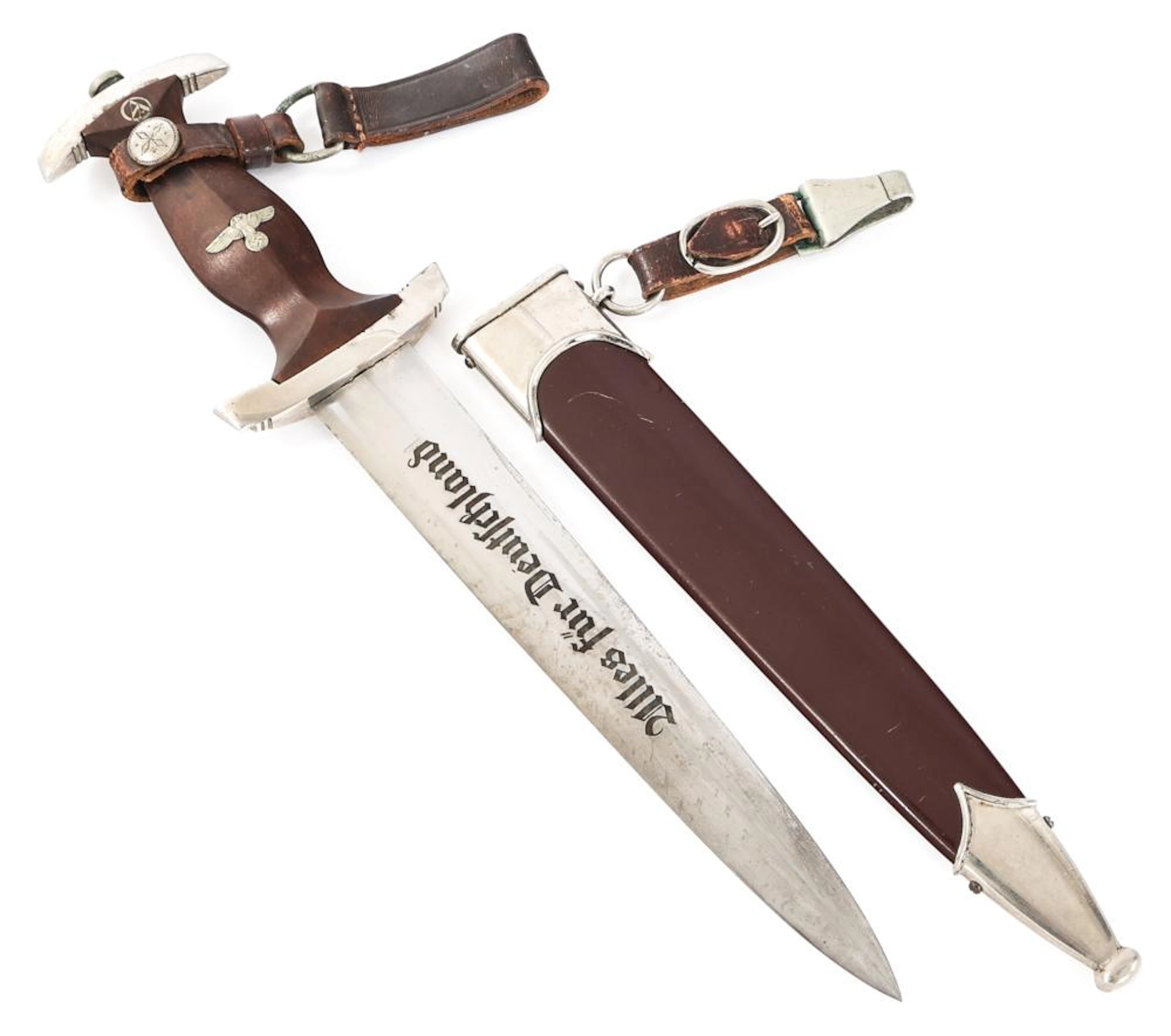 WWII GERMAN SA TRANSITIONAL DAGGER by EICKHOR