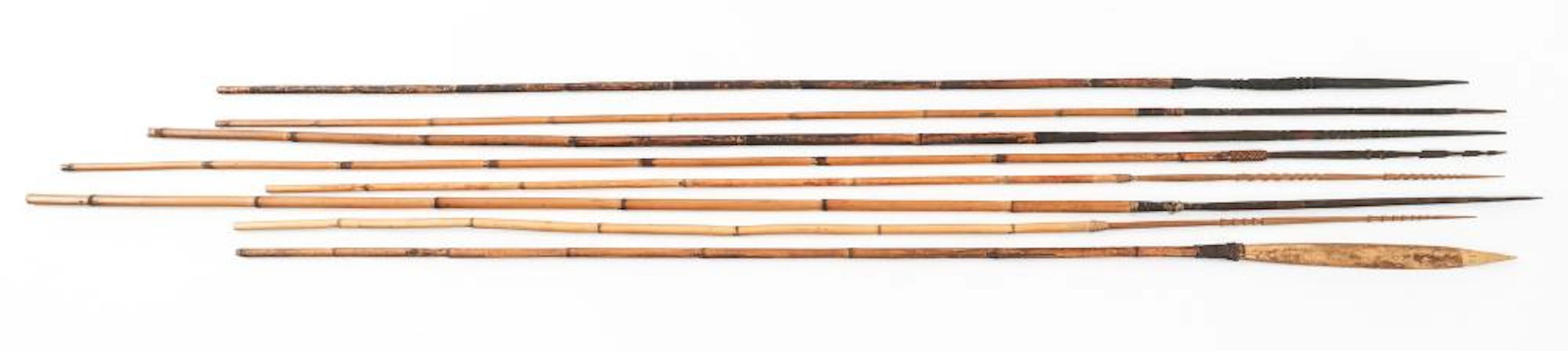 PAPUA NEW GUINEA TRIBAL SPEARS