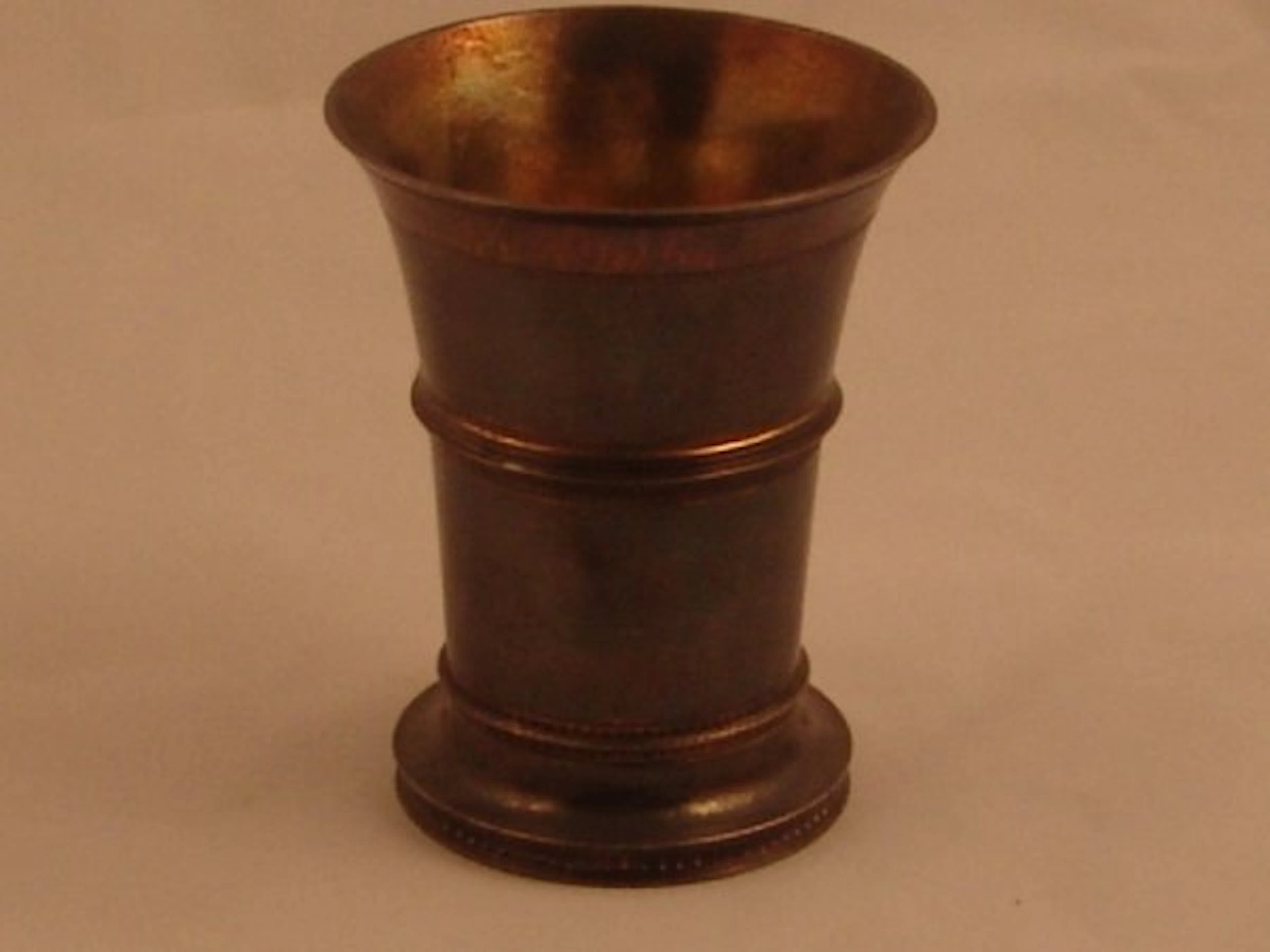 2740: STERLING SILVER .925 CUP MARKED BOSSARD