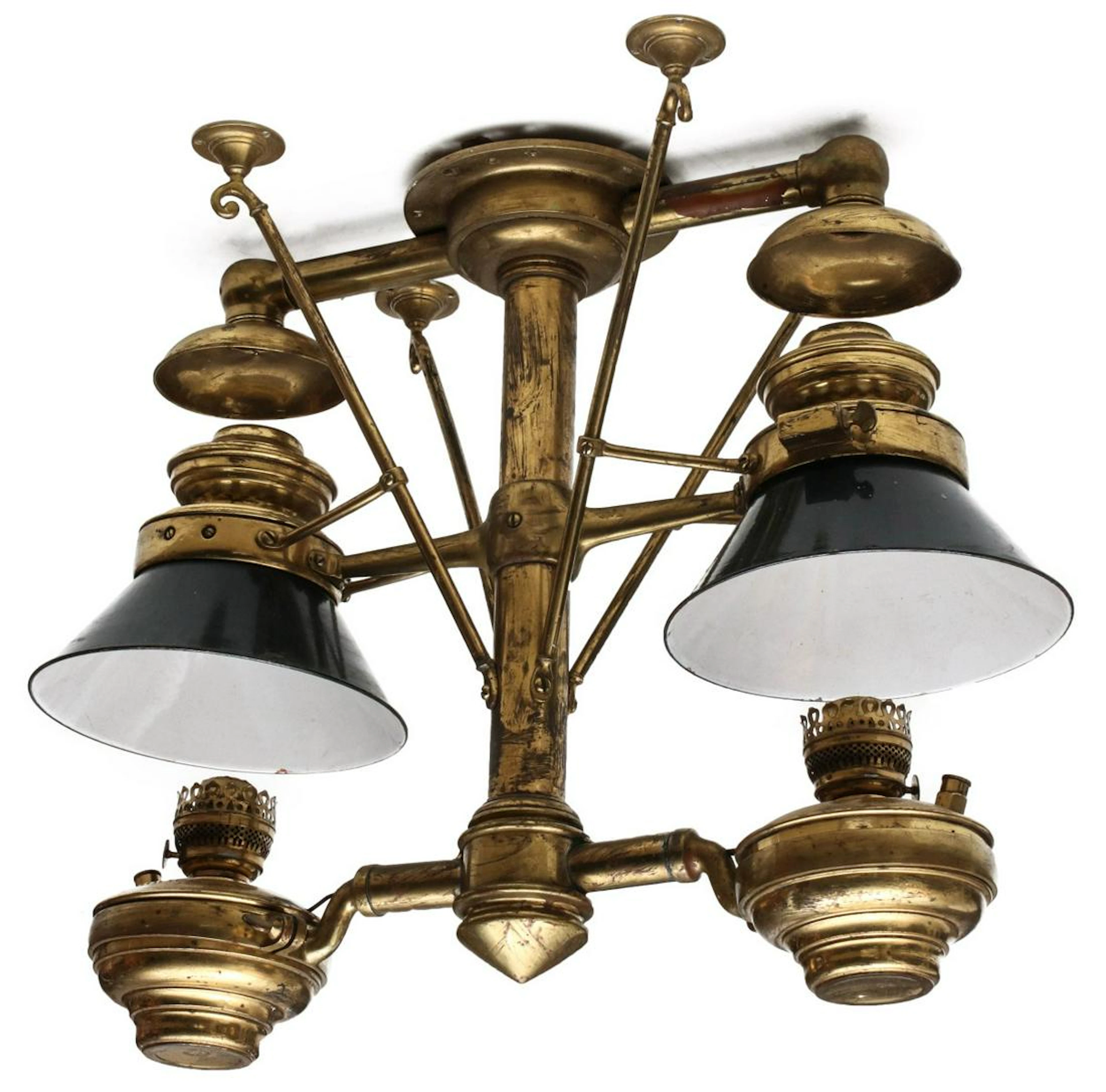 Adams westlake rail car chandelier for norfolk western