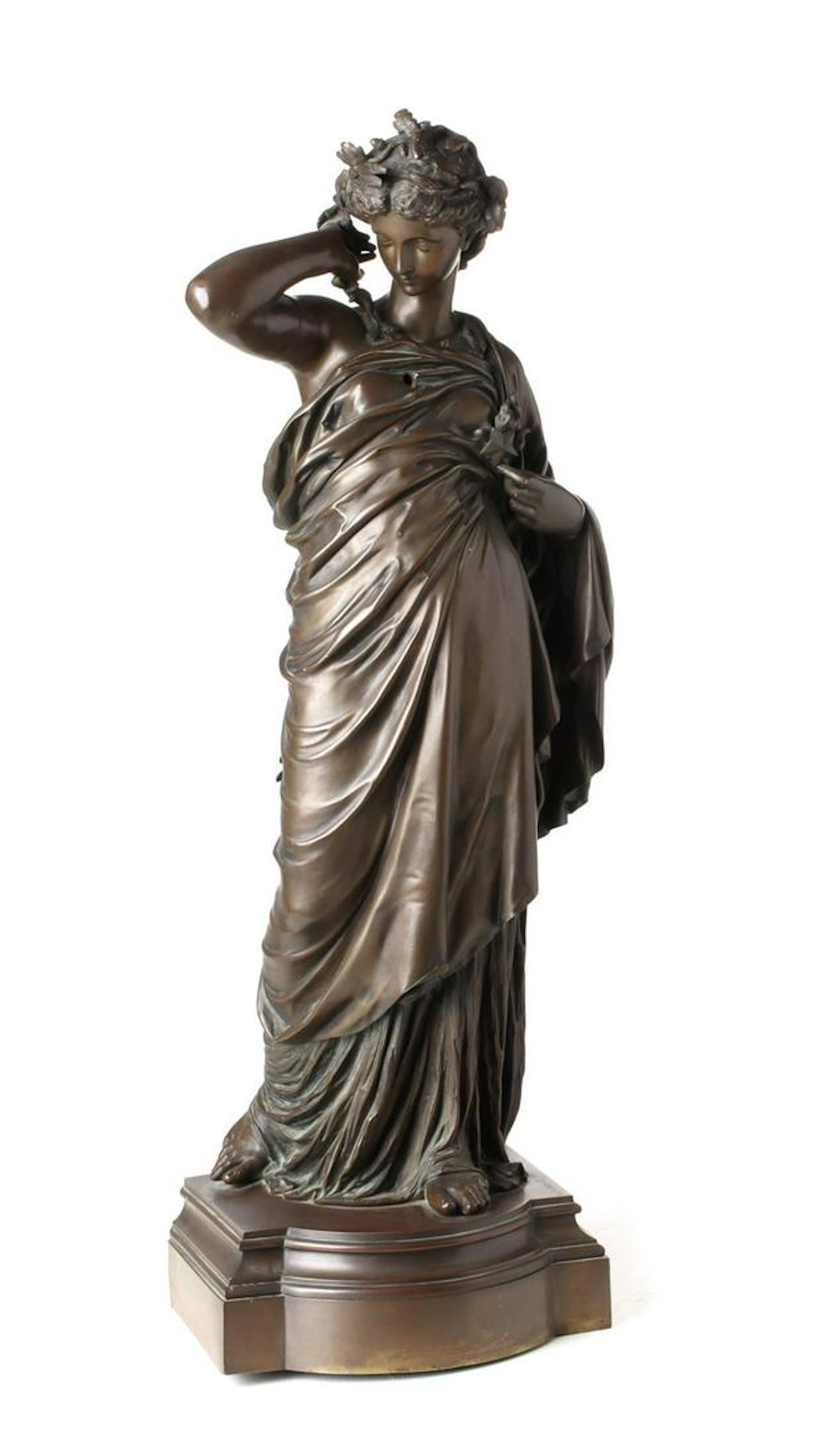 AFTER HENRY ETIENNE DUMAIGE (1830-1888) BRONZE