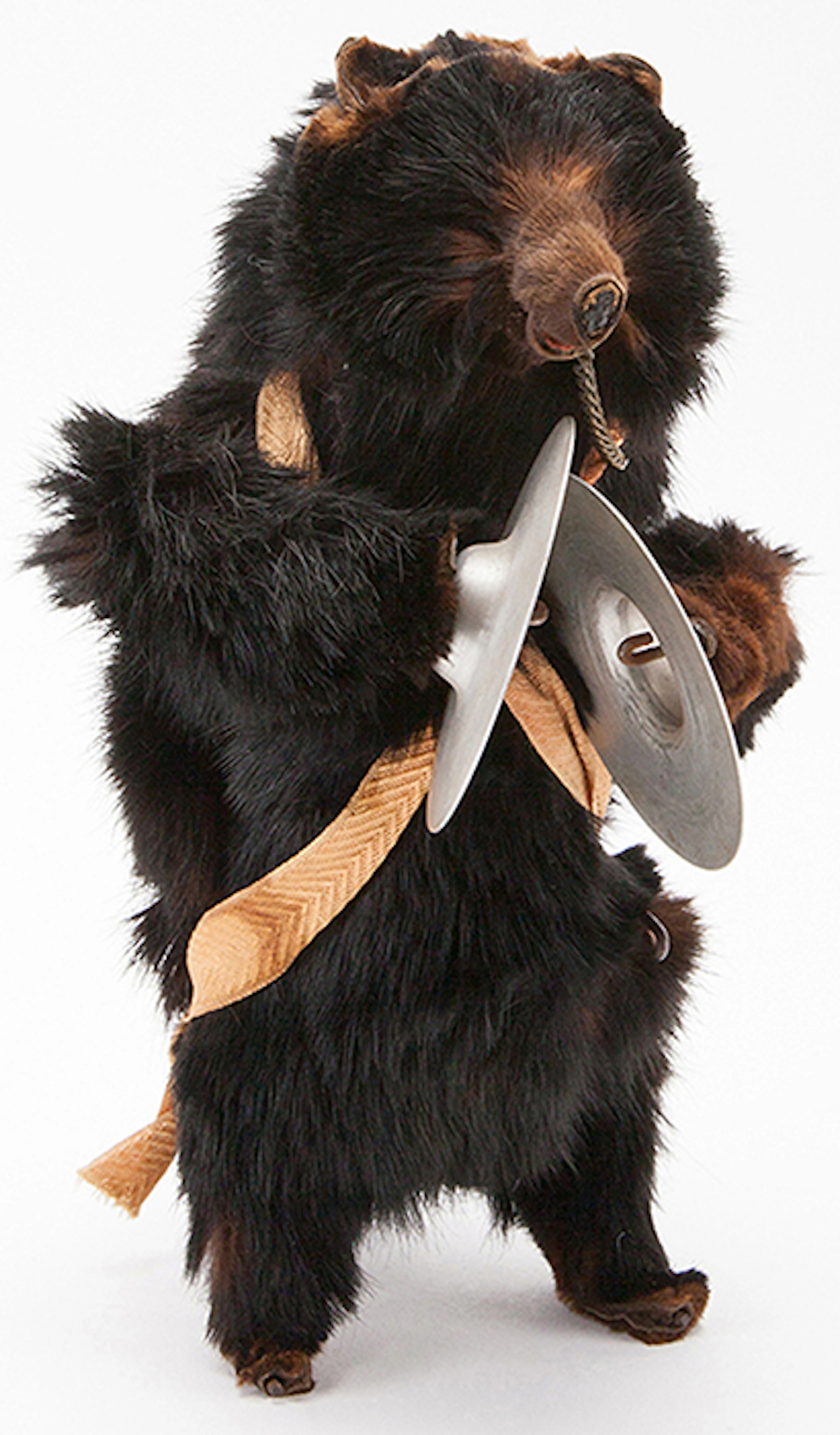 Mechanical Performing Bear Toy Playing Cymbals