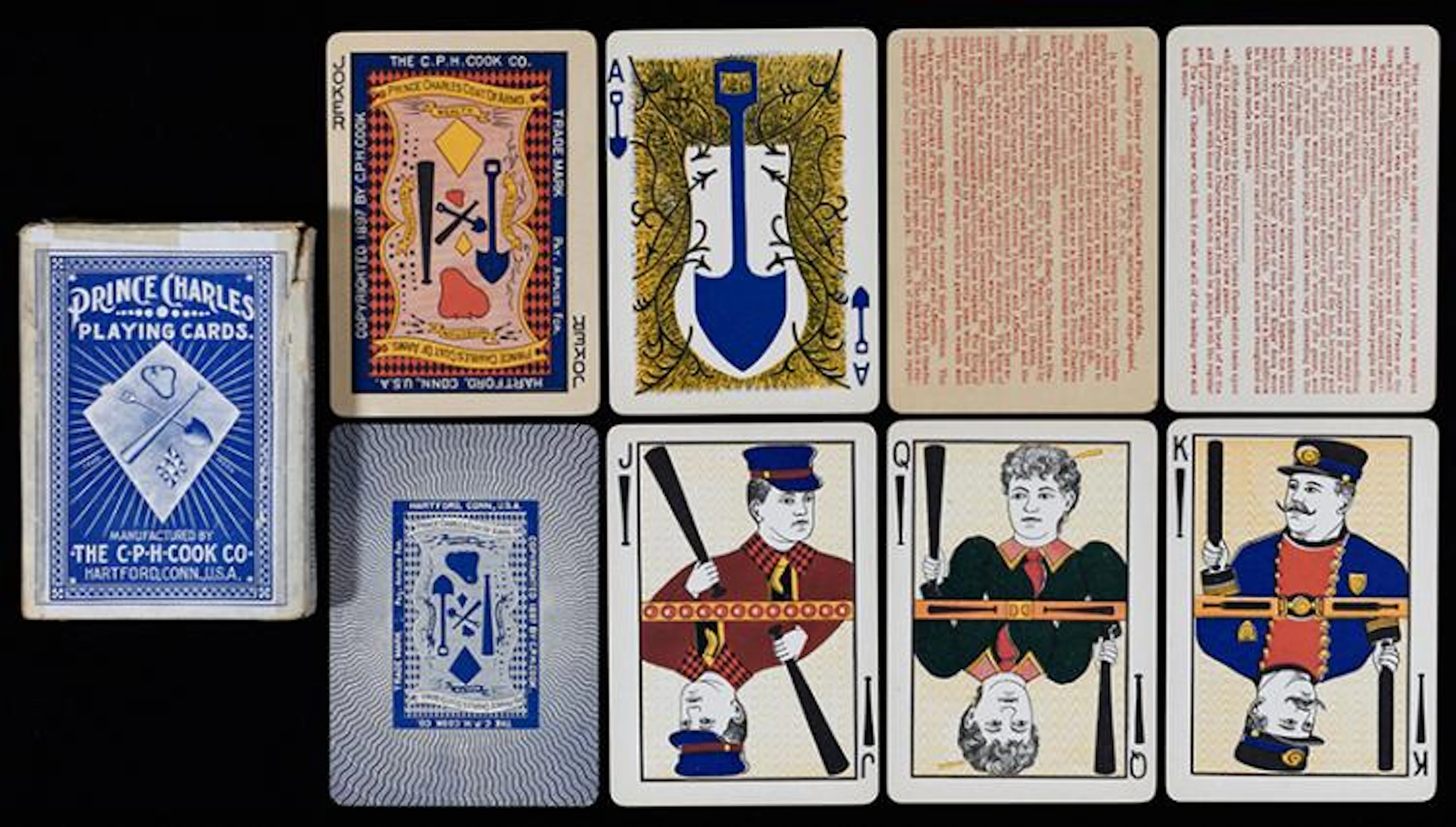 The C-P-H Cook Co. ?Prince Charles? Playing Cards.