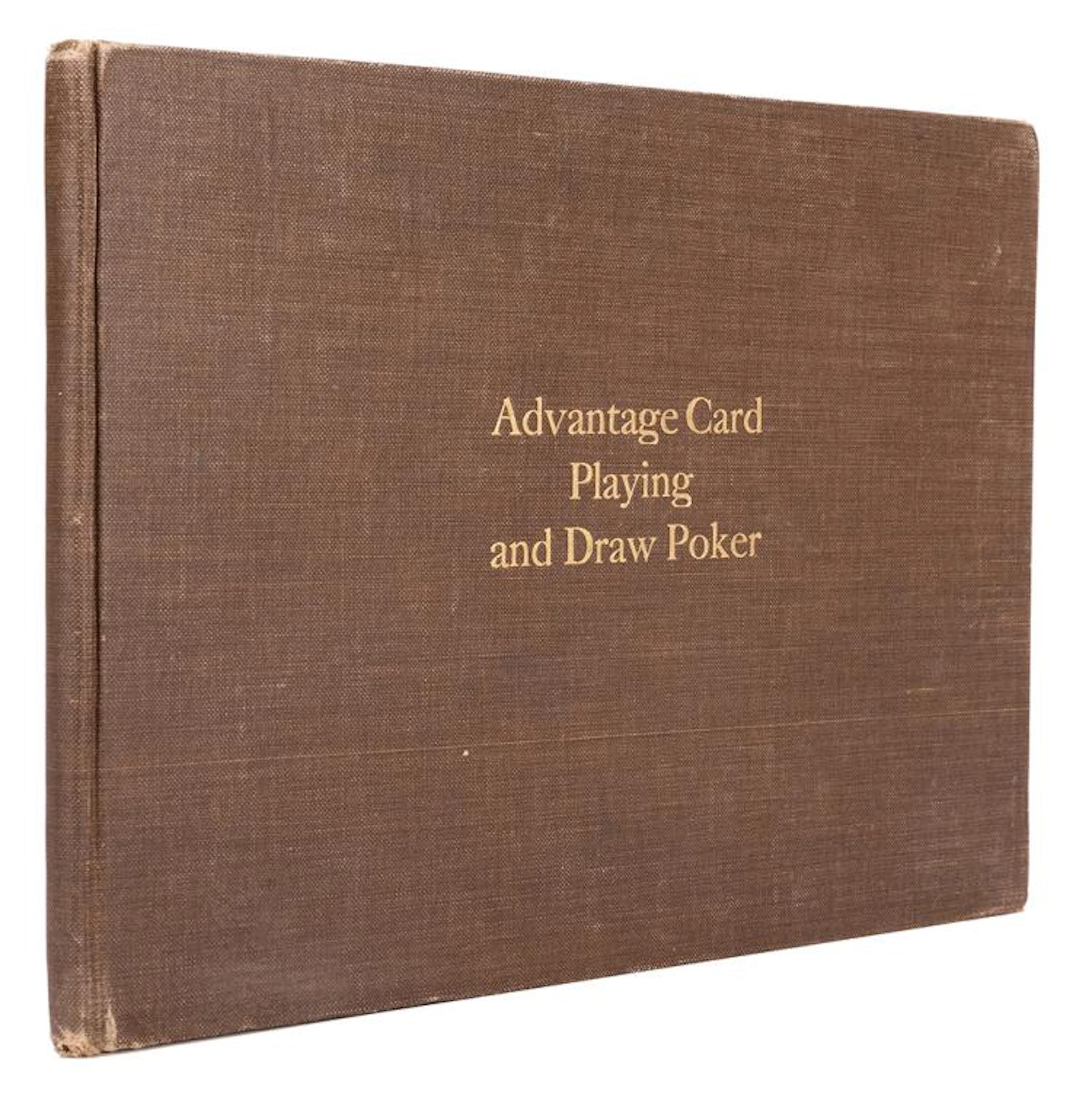 Advantage Card Playing and Draw Poker.