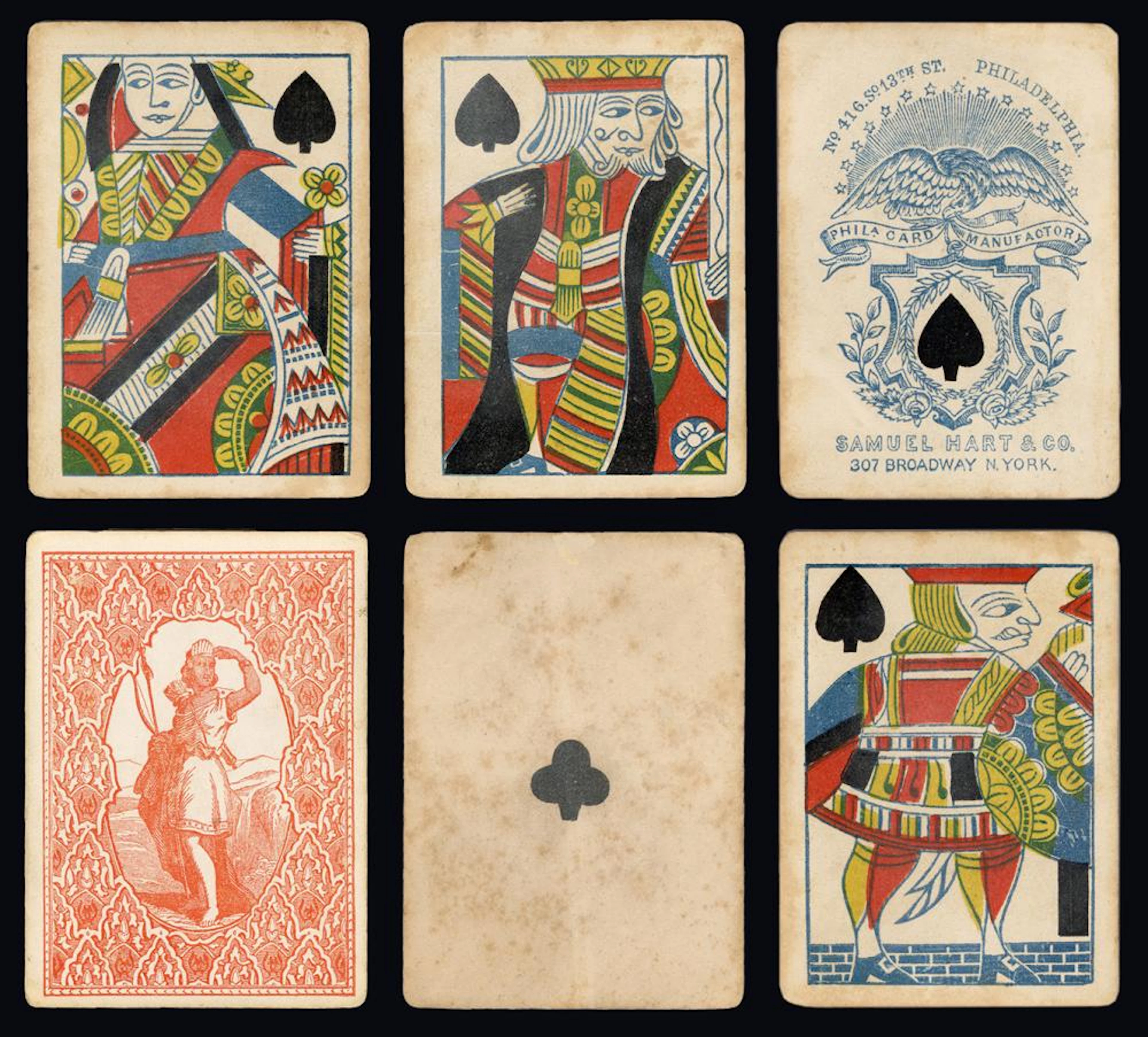 Samuel Hart & Co. Playing Cards.