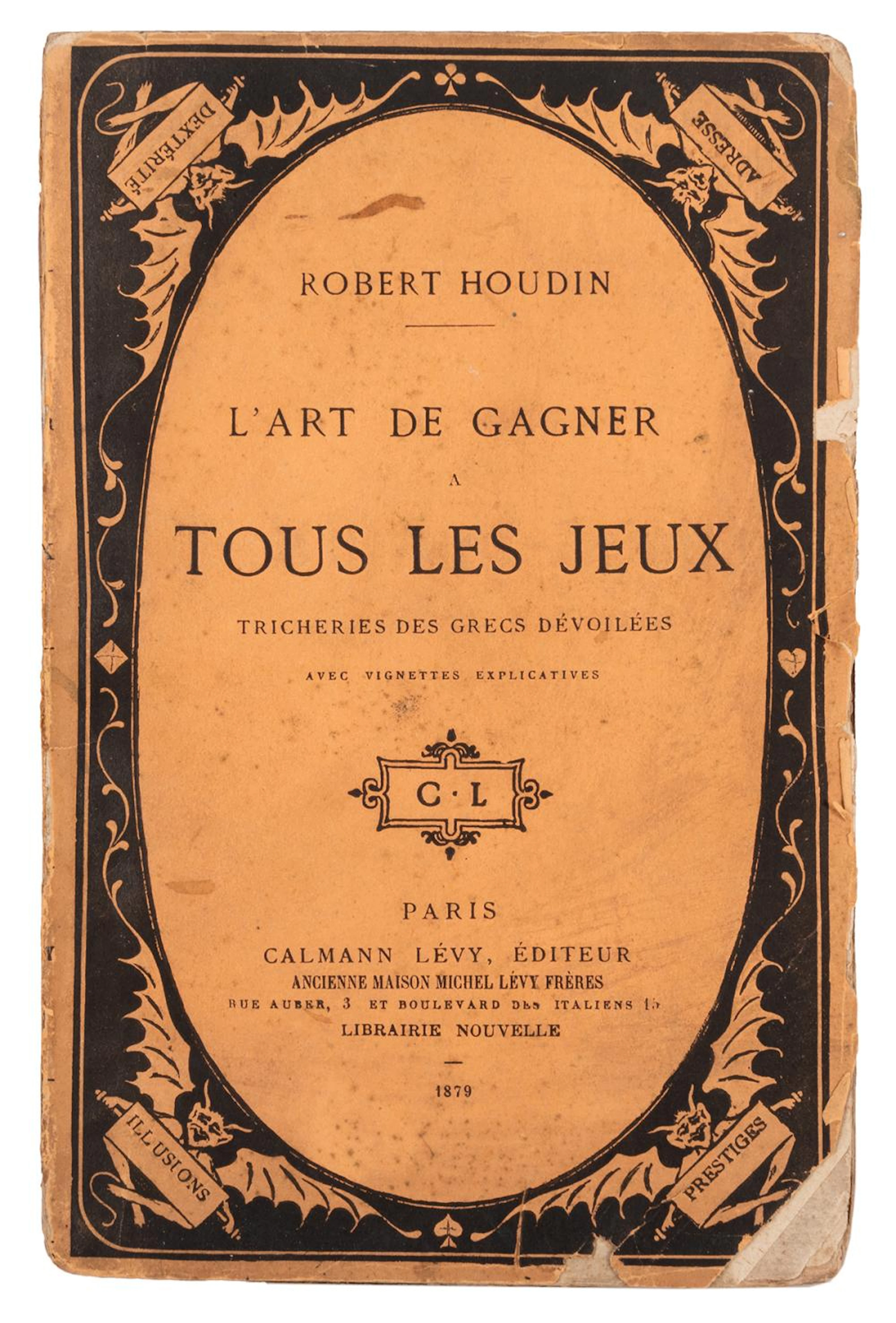 Robert-Houdin, Jean Eugène. L?Art De Gagner A Tous Les Jeux.