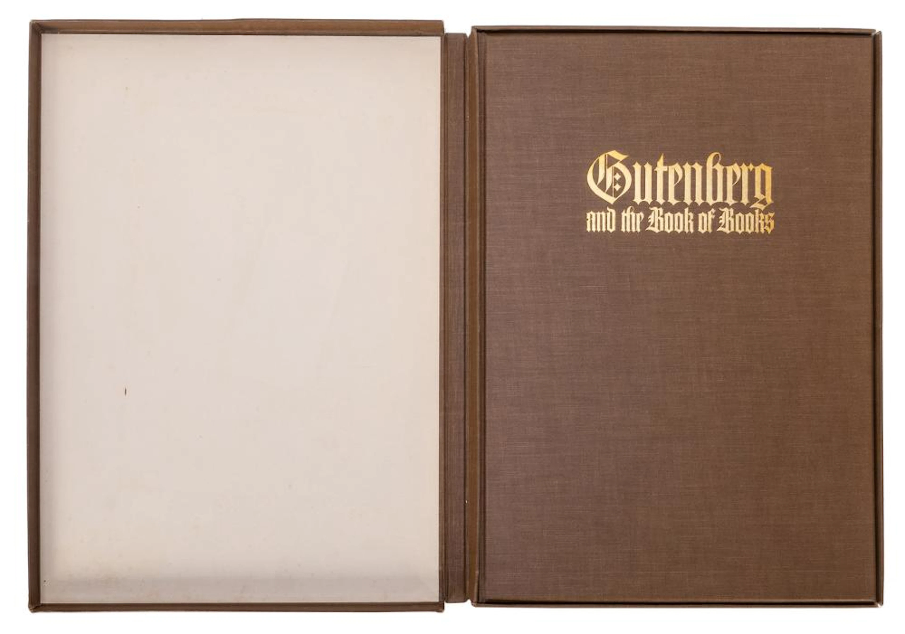 Gutenberg and the Book of Books with Bibliographical Notes