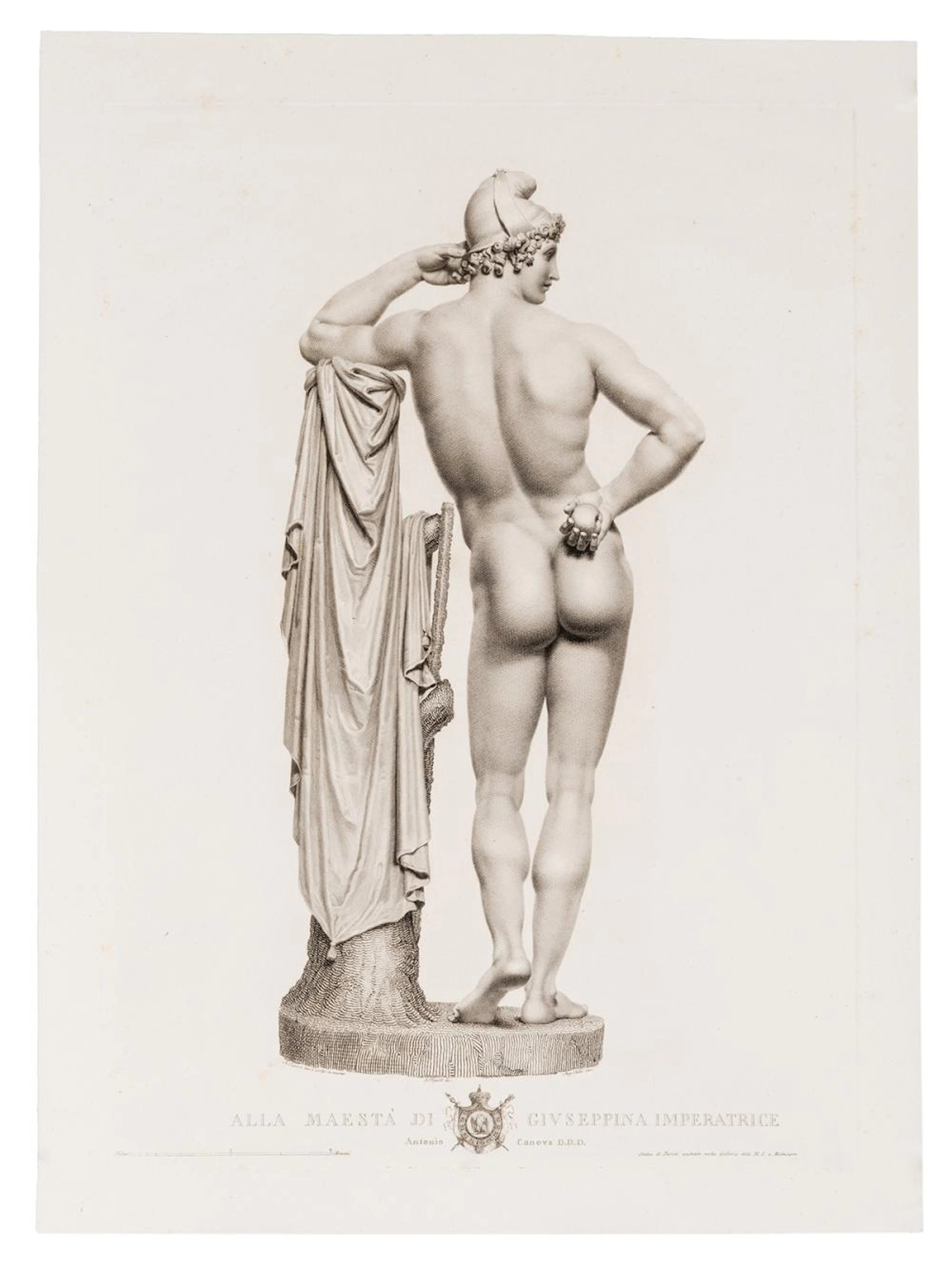 Group of Seventeen Engravings after Antonio Canova.