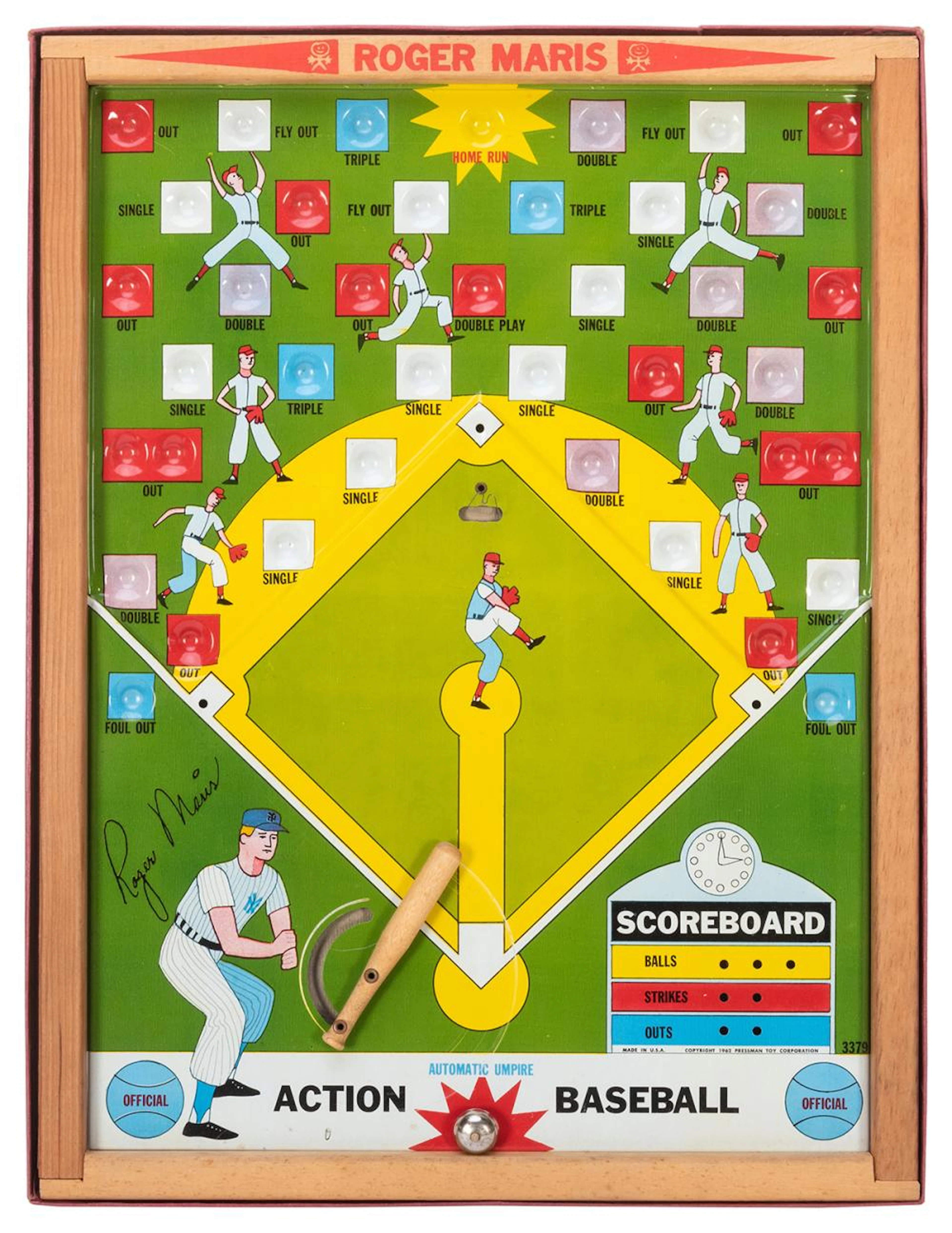 Roger Maris? Action Baseball Game. USA: Pressman Toy Corp.,...