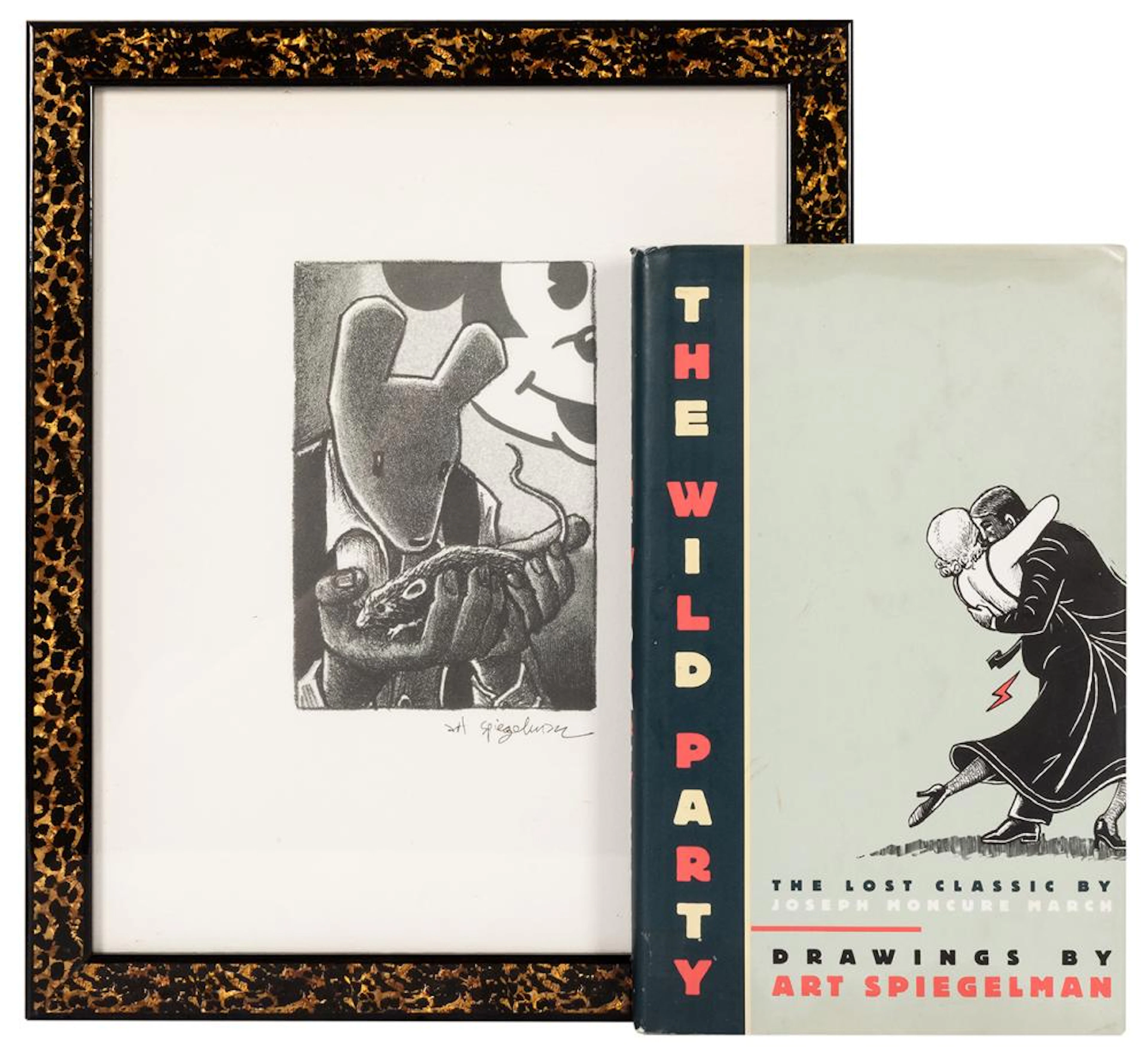 SPIEGELMAN, Art (b. 1948). Art Spiegelman Signed Print and ...
