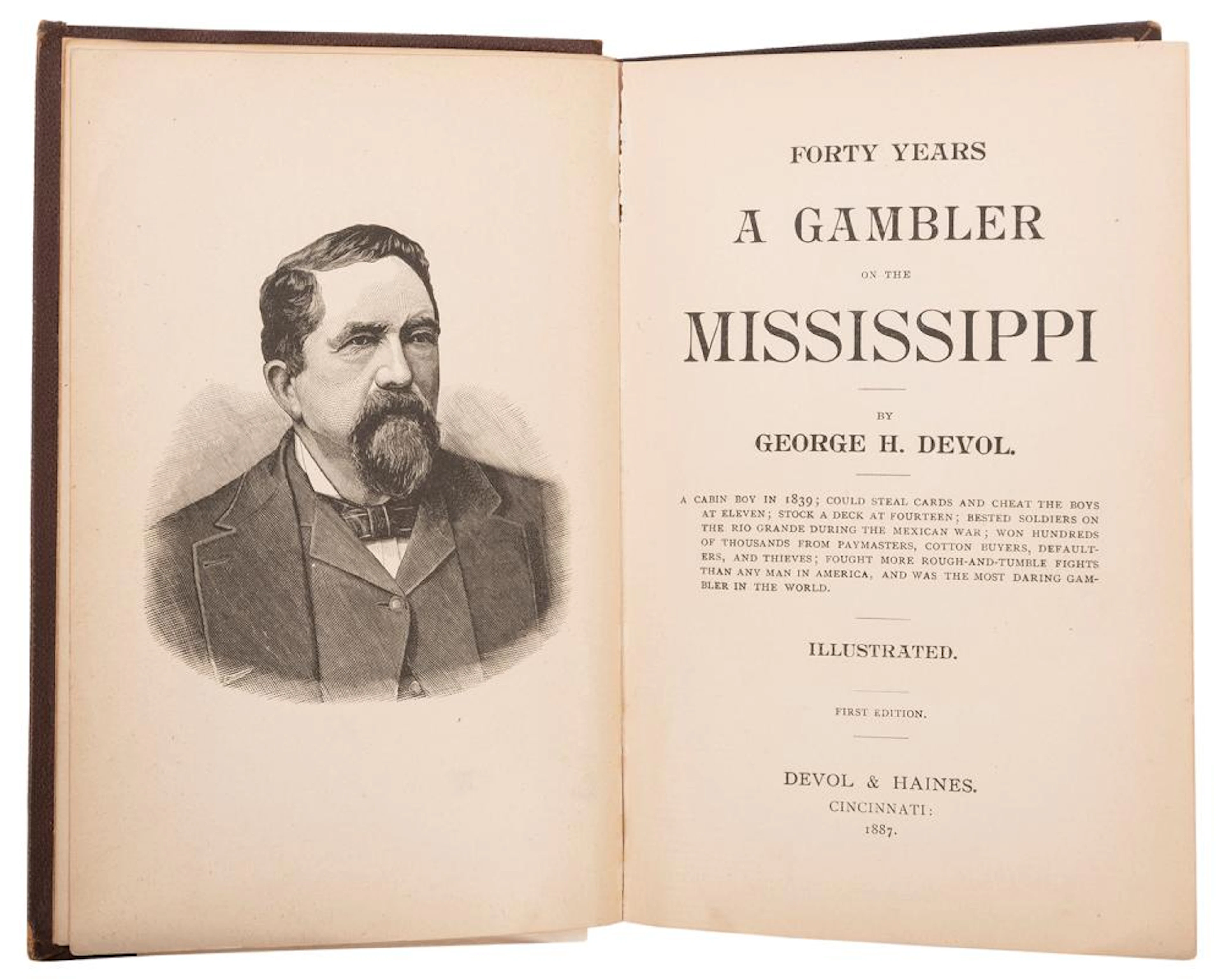 Devol, George H. (1829?1903). Forty Years a Gambler on the ...