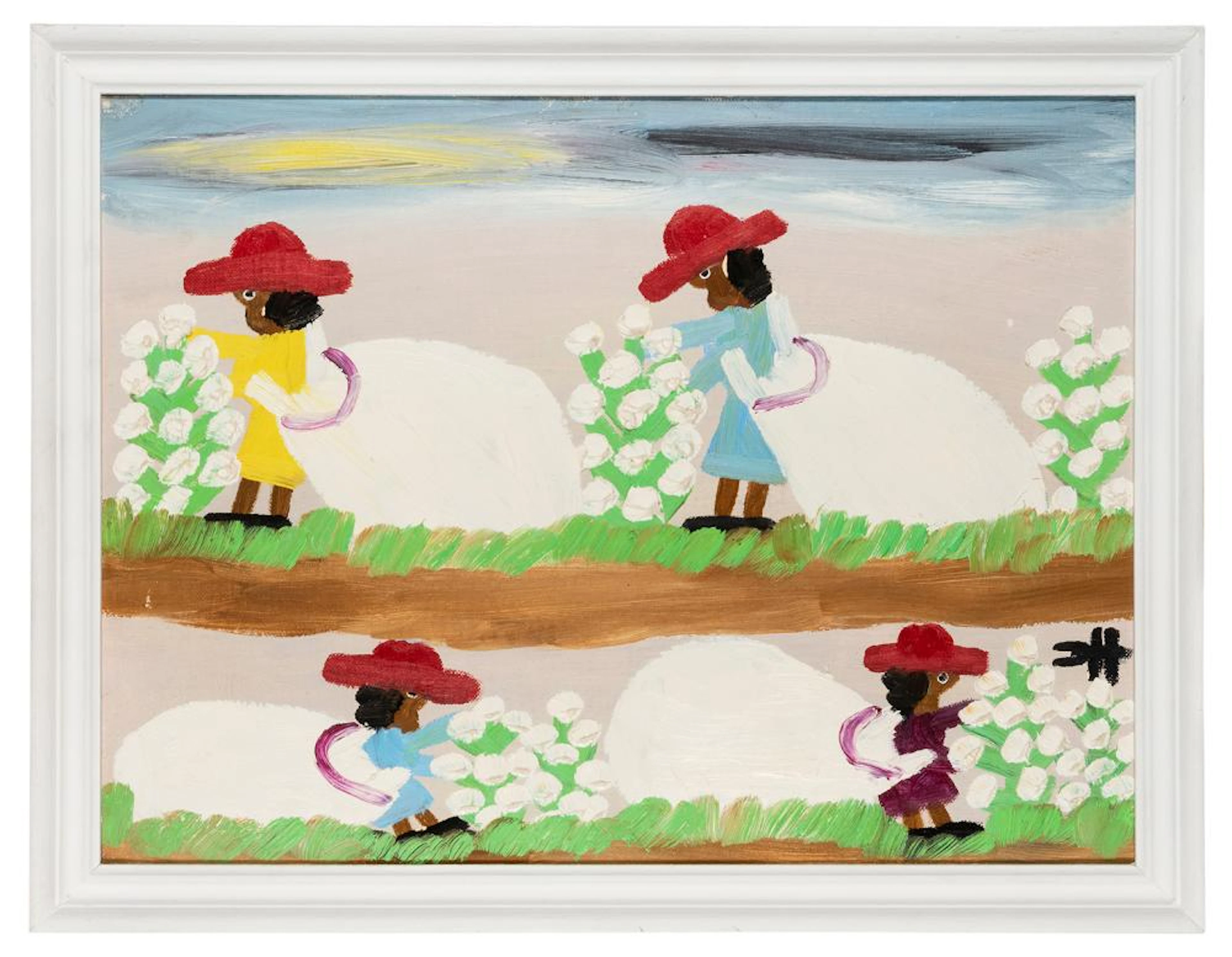 HUNTER, Clementine (American/Louisiana, 1886?1988). ?Pickin...