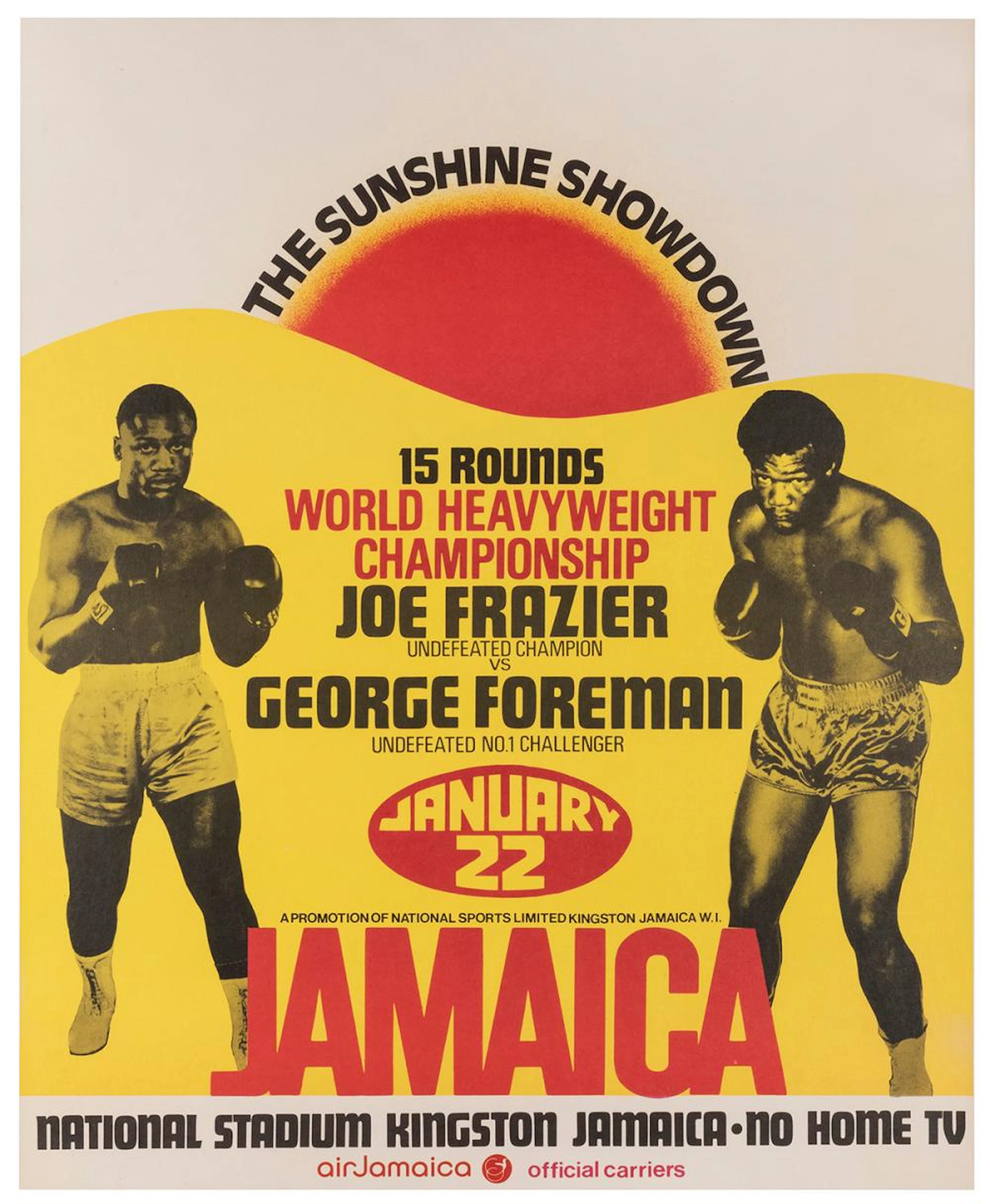 Joe Frazier vs. George Foreman / ?The Sunshine Showdown?. 1...