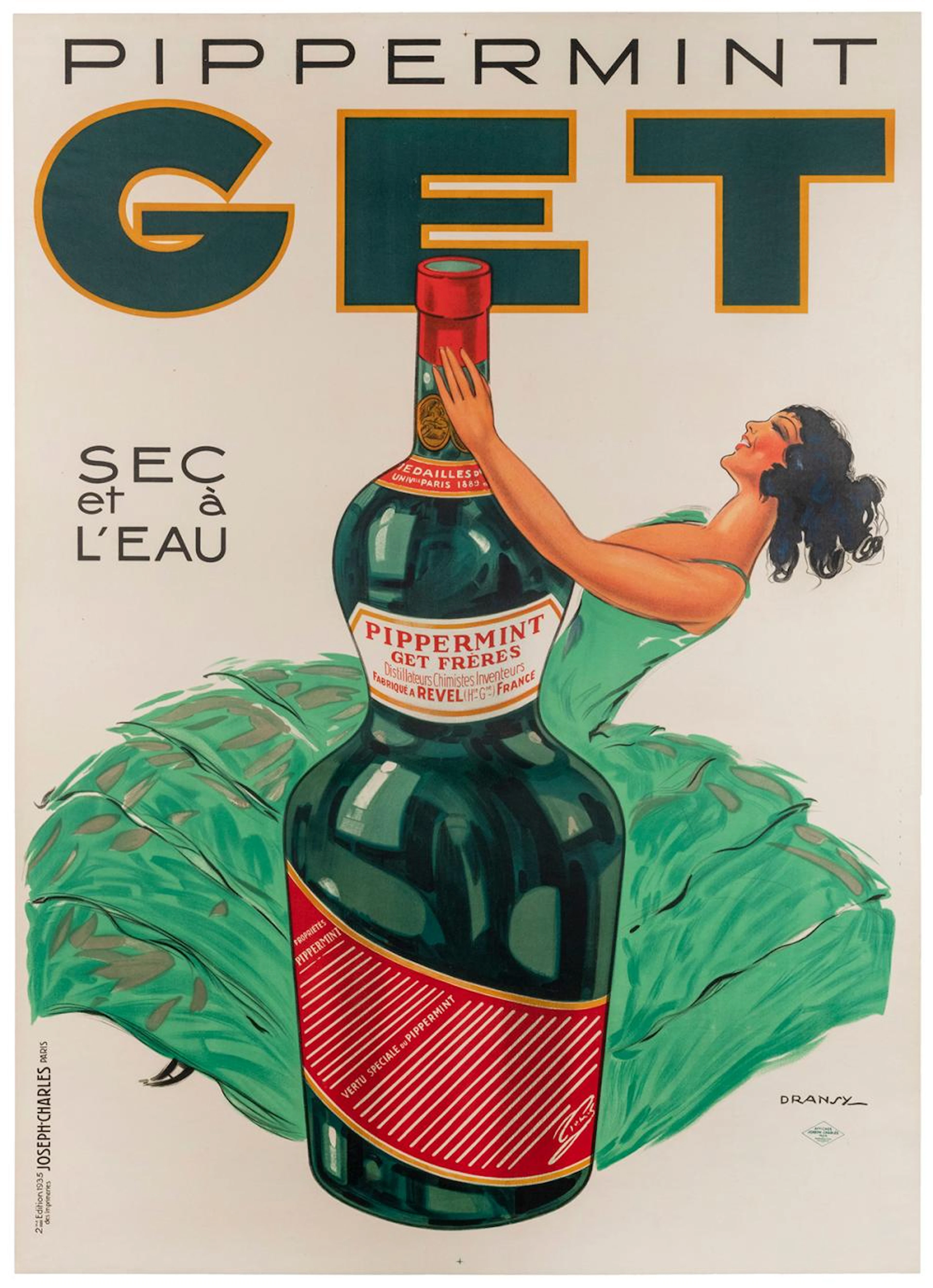 DRANSY (Jules Isnard, 1883-1945). Peppermint Get. Paris: Jo...