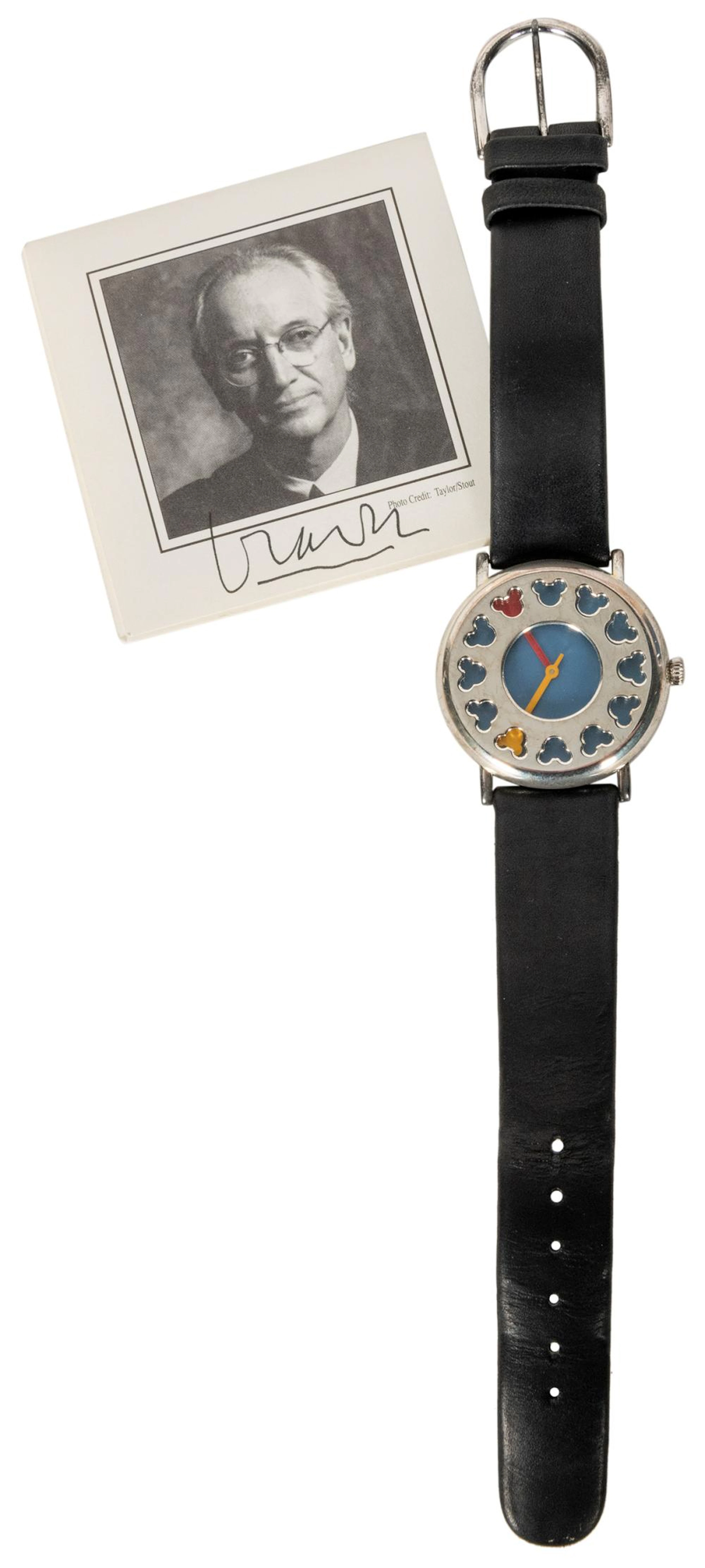 Michael Graves Mickey Mouse Watch and Original Concept Art....