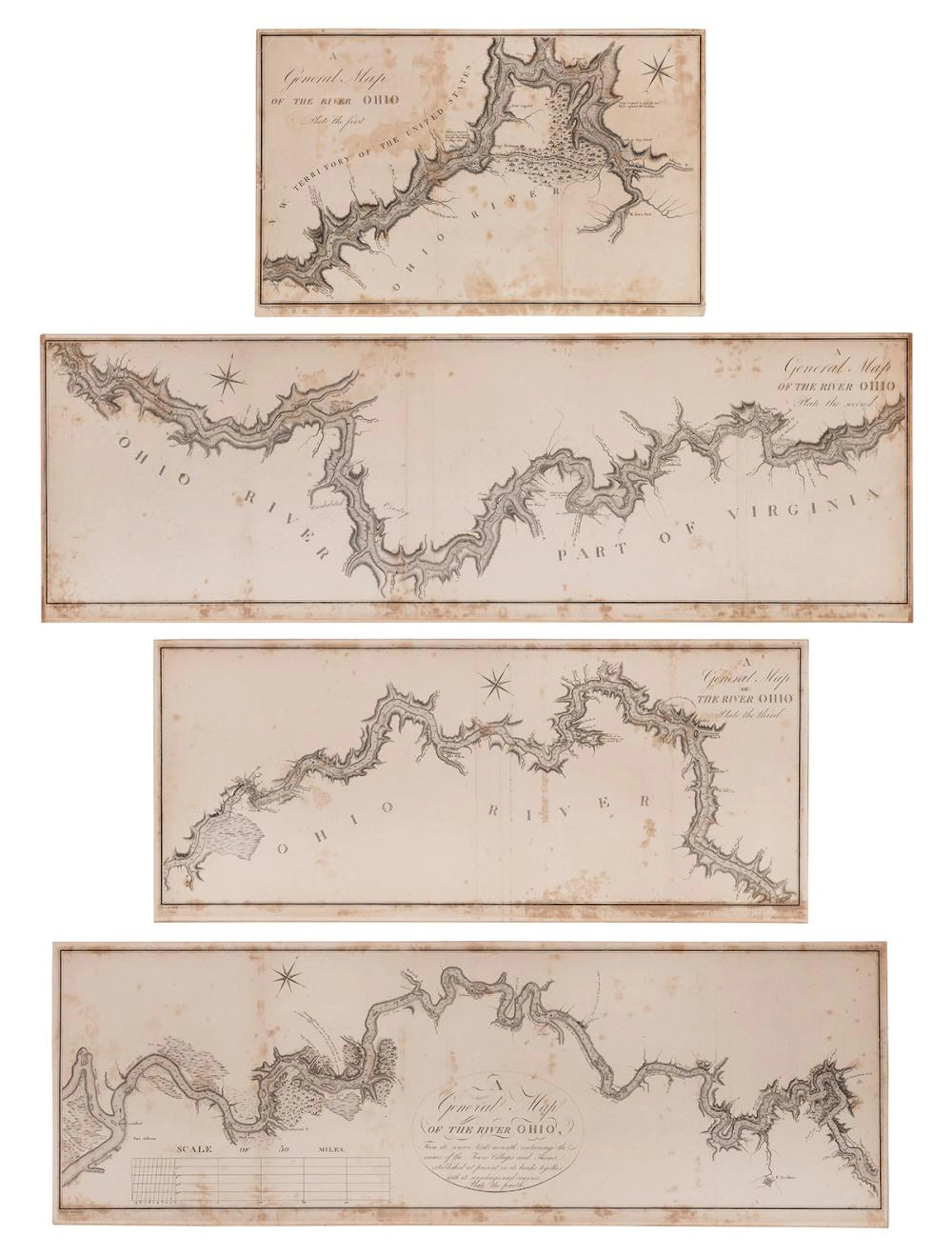 COLLOT, George Henri Victor (1752?1805). A General Map of t...