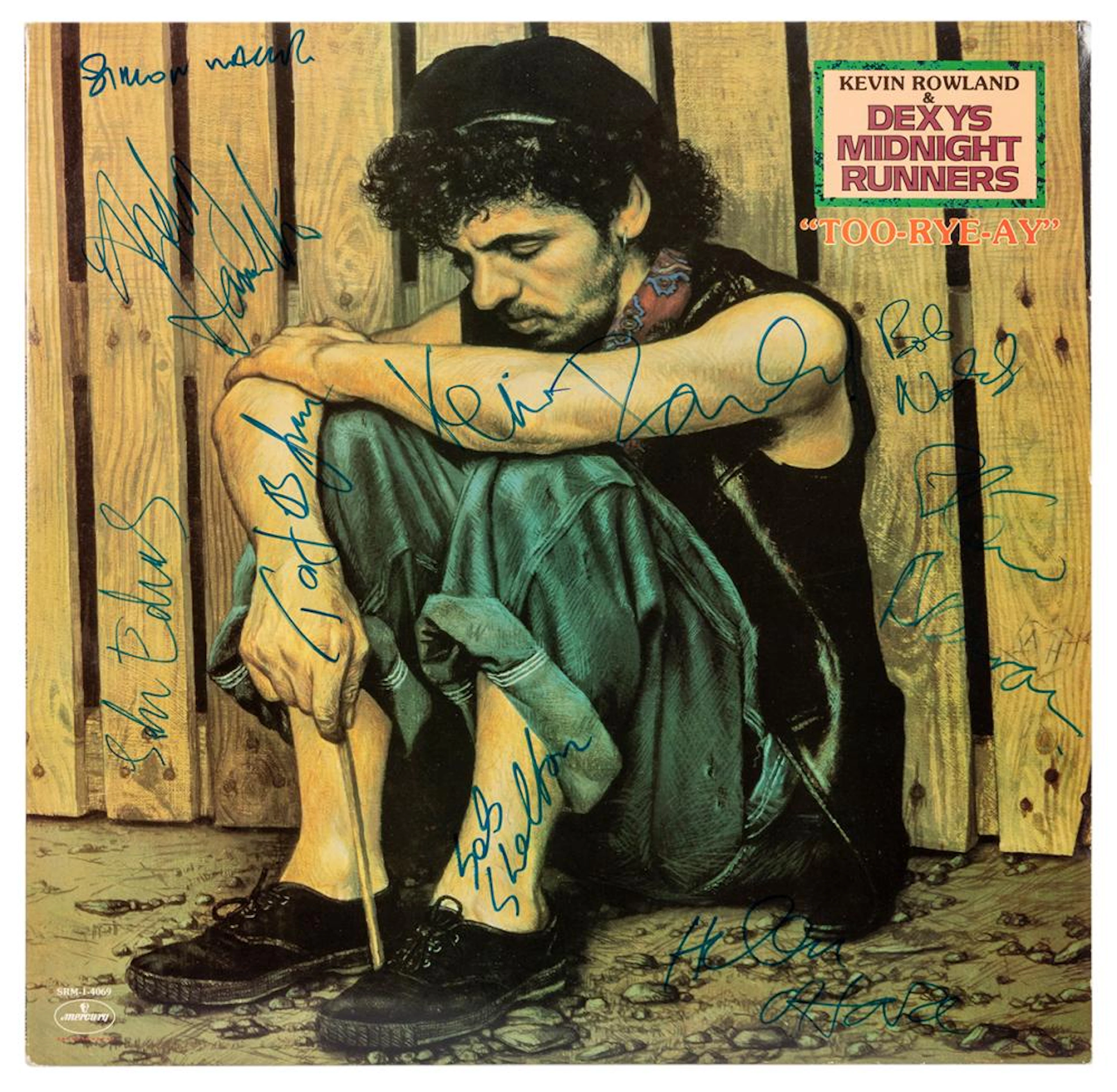 Dexy?s Midnight Runners Signed Album. Too-Rye-Ay. Mercury R...