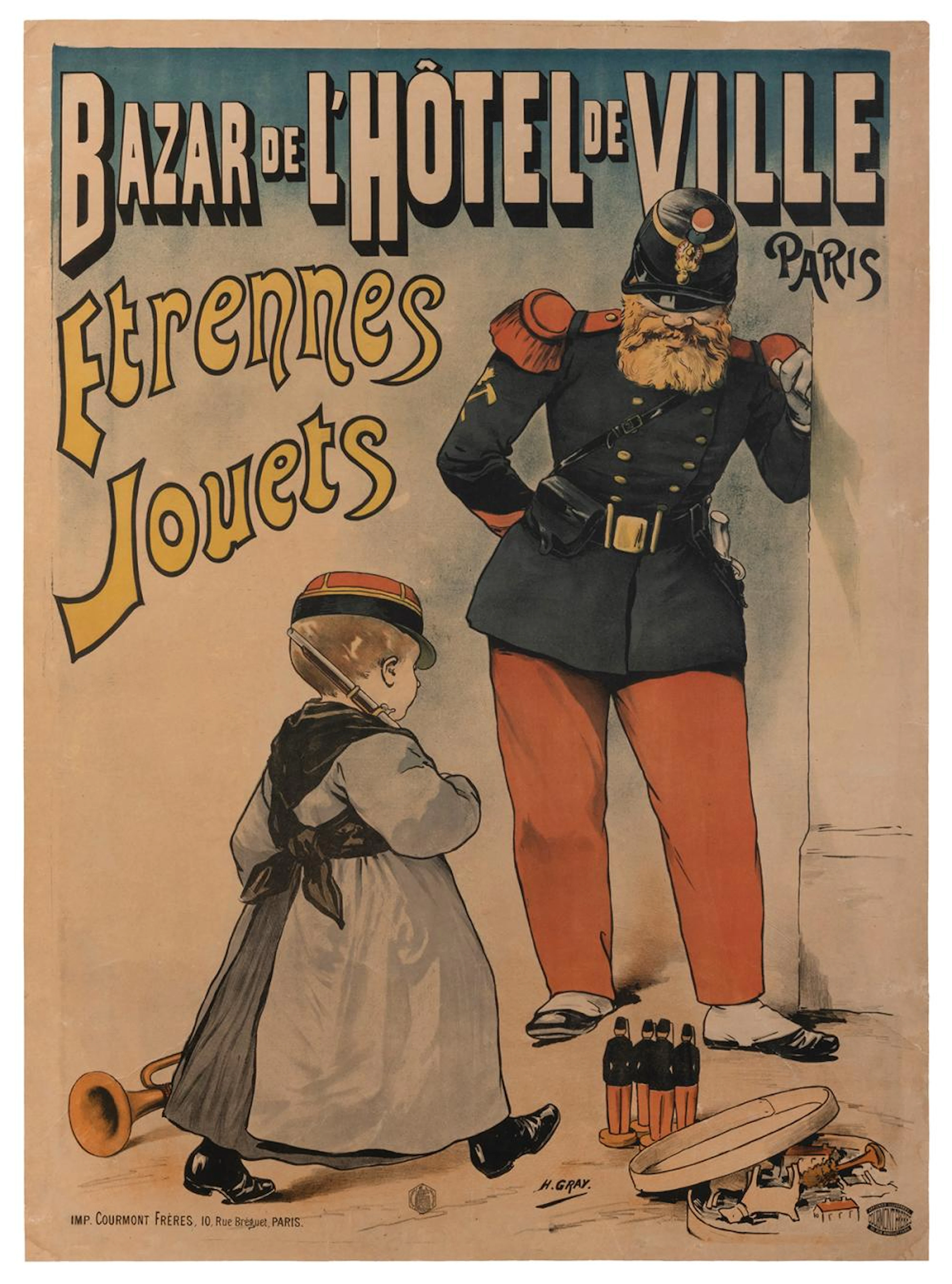 BOULANGER, Henri (?Henry Gray?) (1858-1924). Bazar de l?Hot...