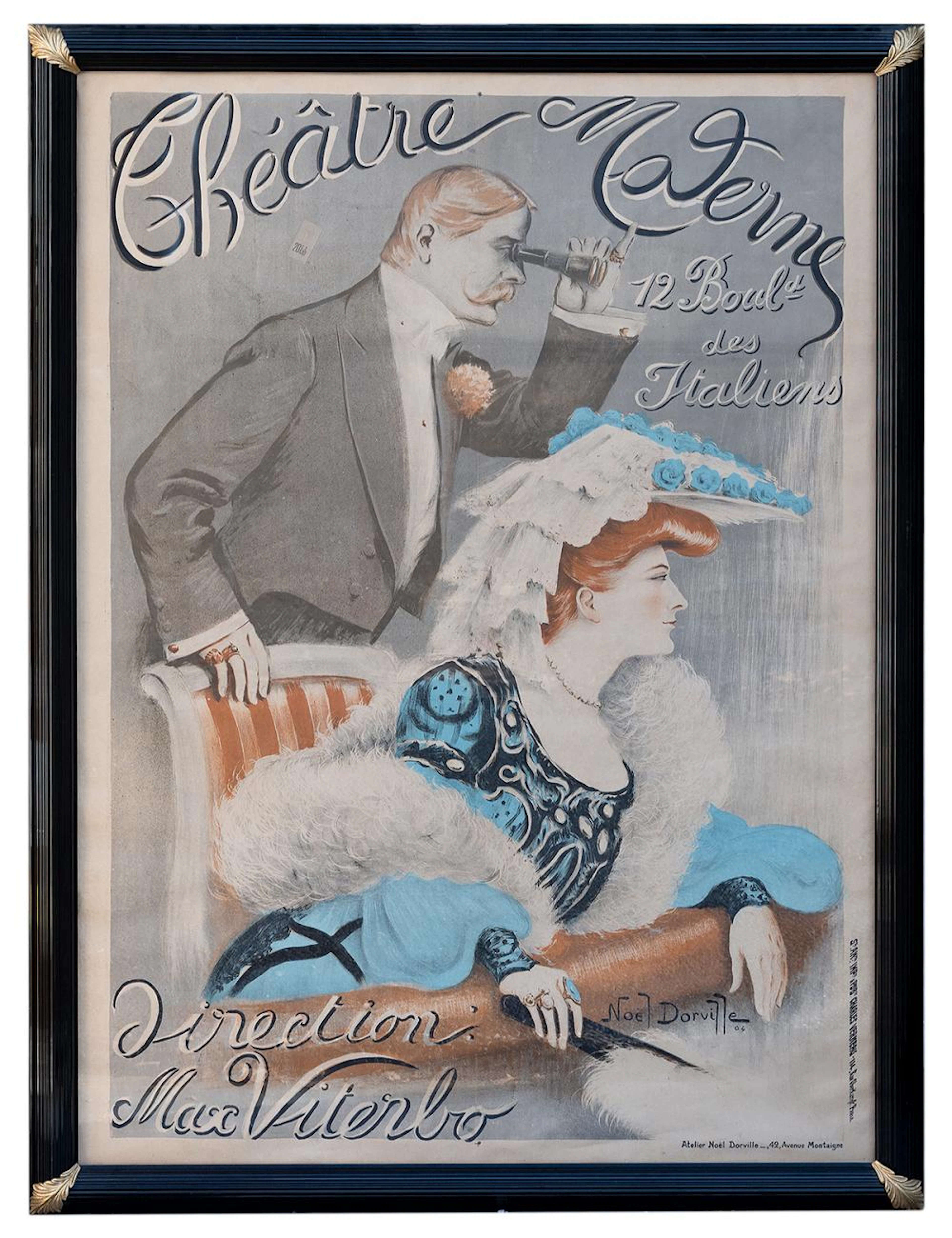 DORVILLE, Noel (1874-1938). Theatre Moderne / 12 Bould. des...