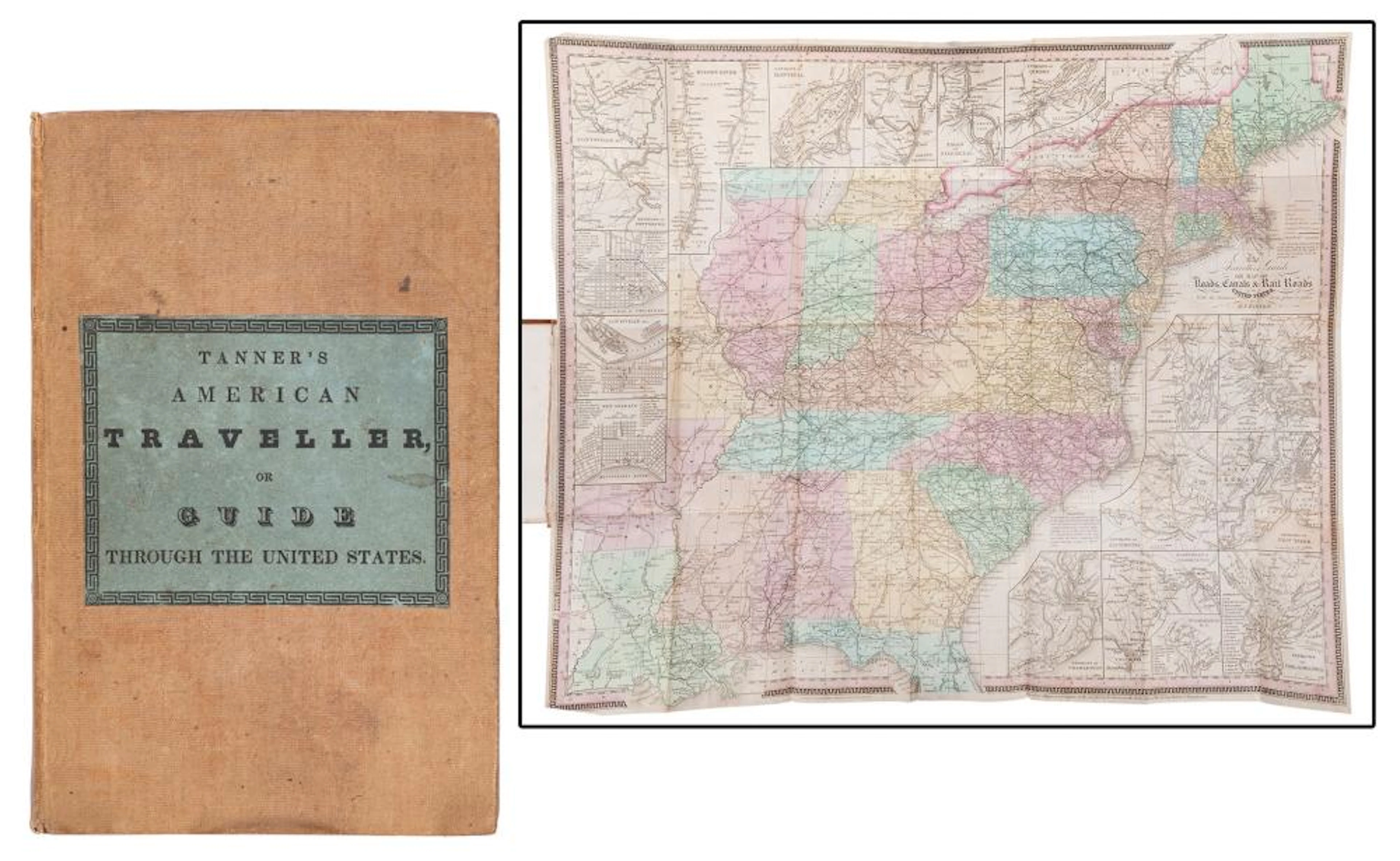 TANNER, Henry Schenck (1786?1858). The American Traveller; ...
