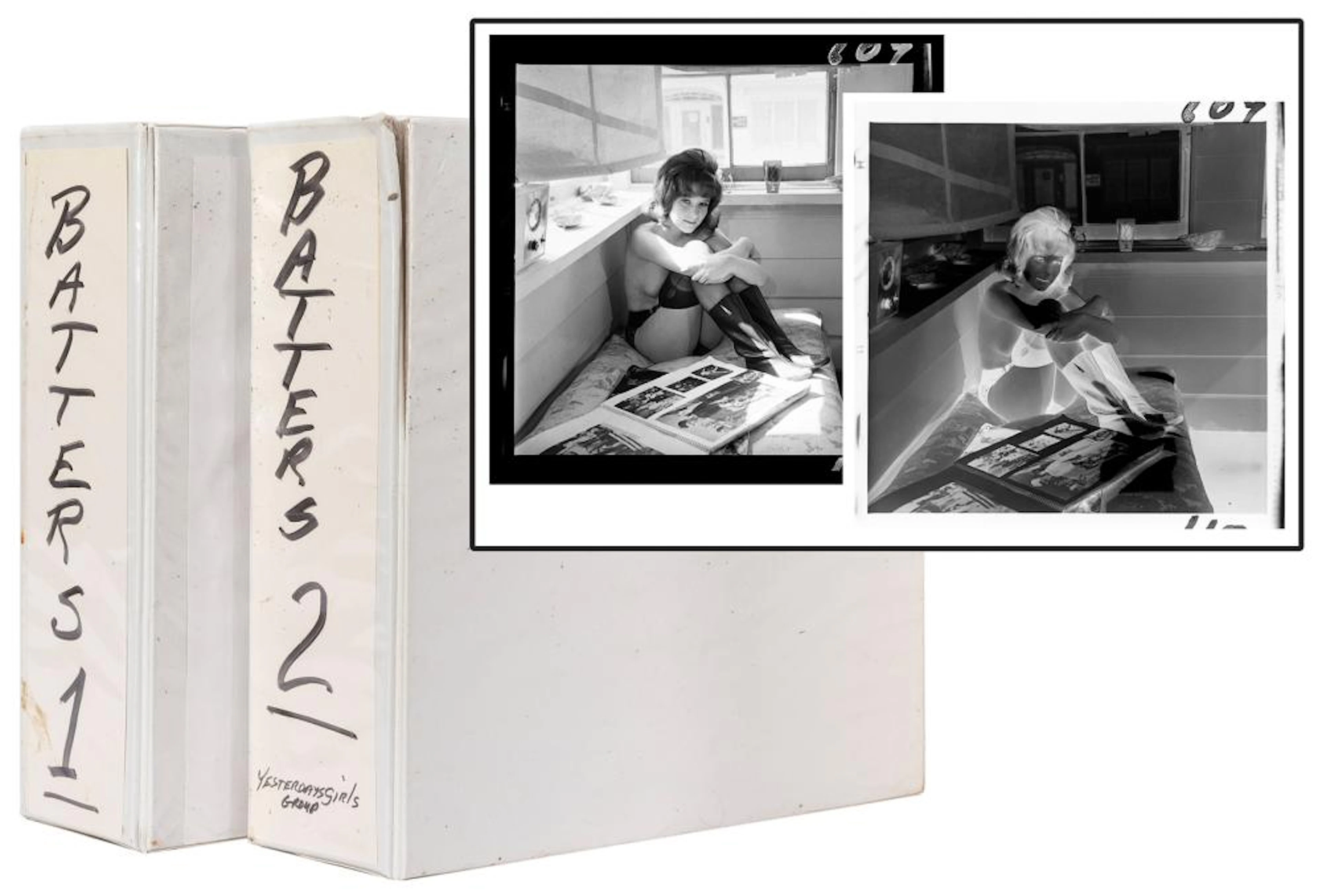 BATTERS, Elmer (1919-1997). Extensive collection of photogr...