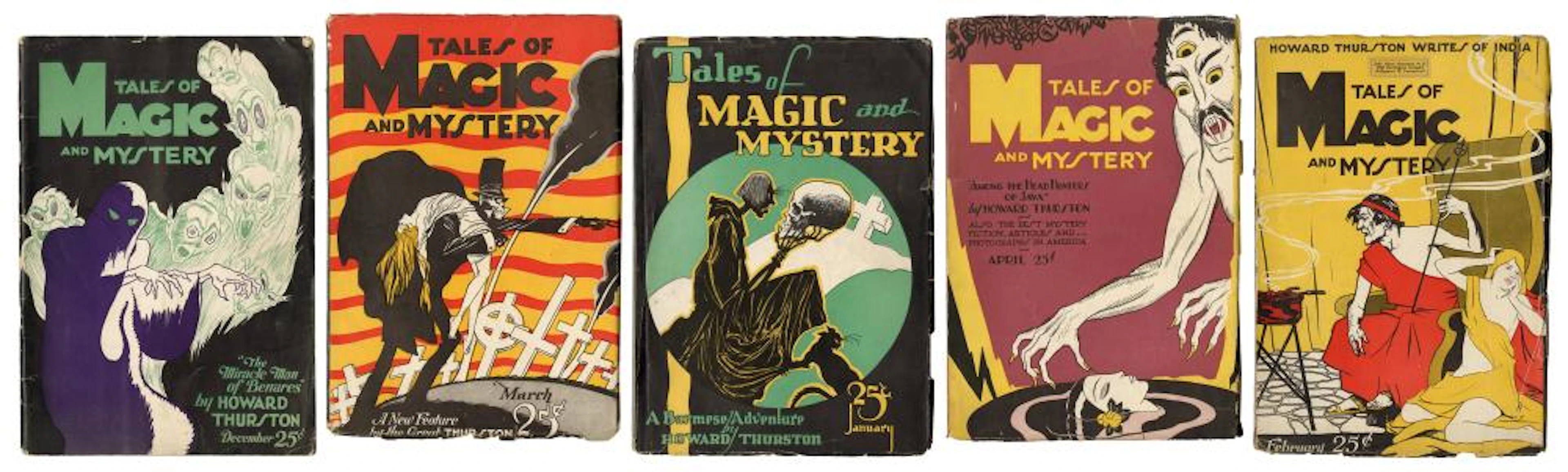 [PULPS]. Tales of Magic and Mystery. Complete File. New Yor...