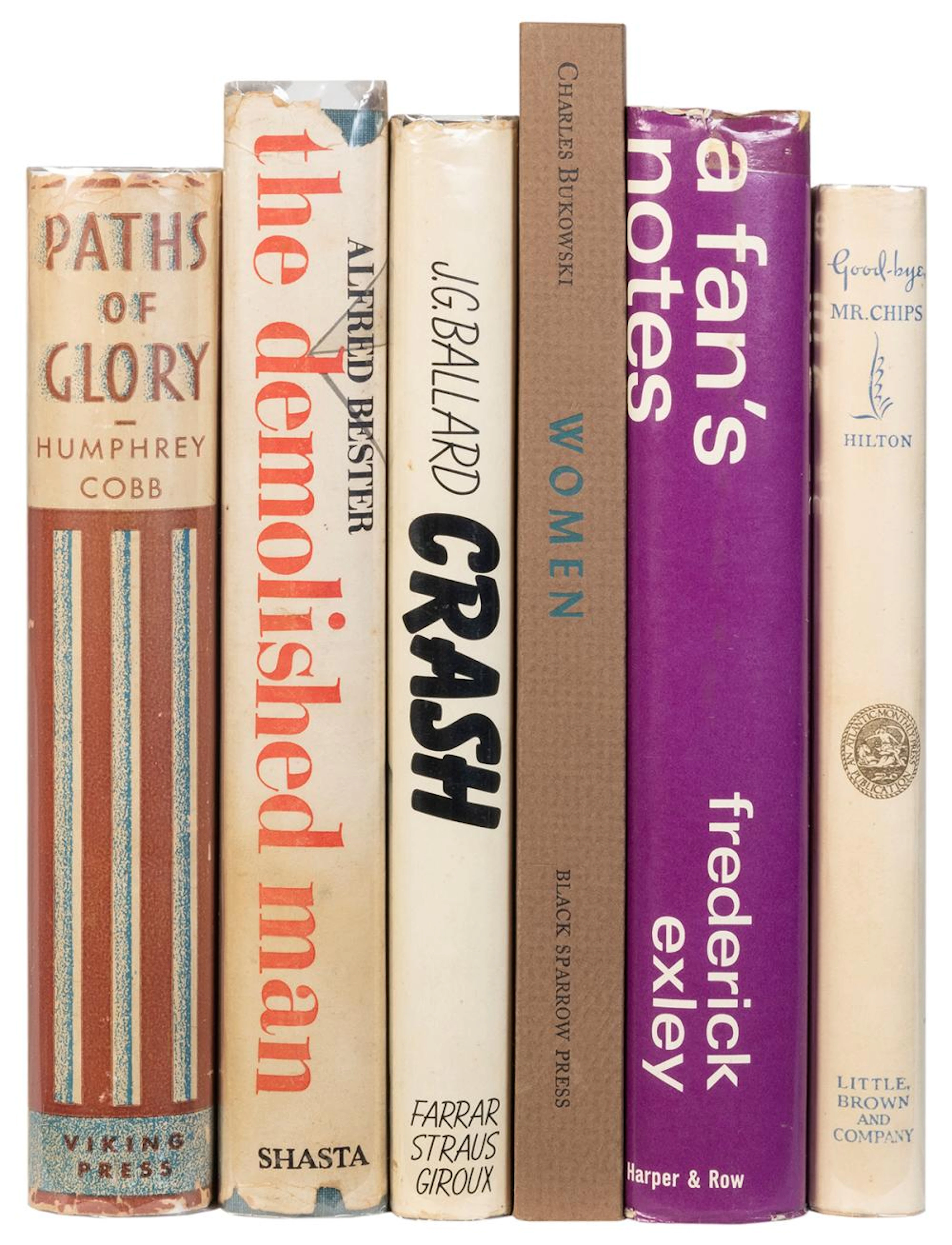 [LITERATURE]. A group of 6 titles, including: HILTON, James...
