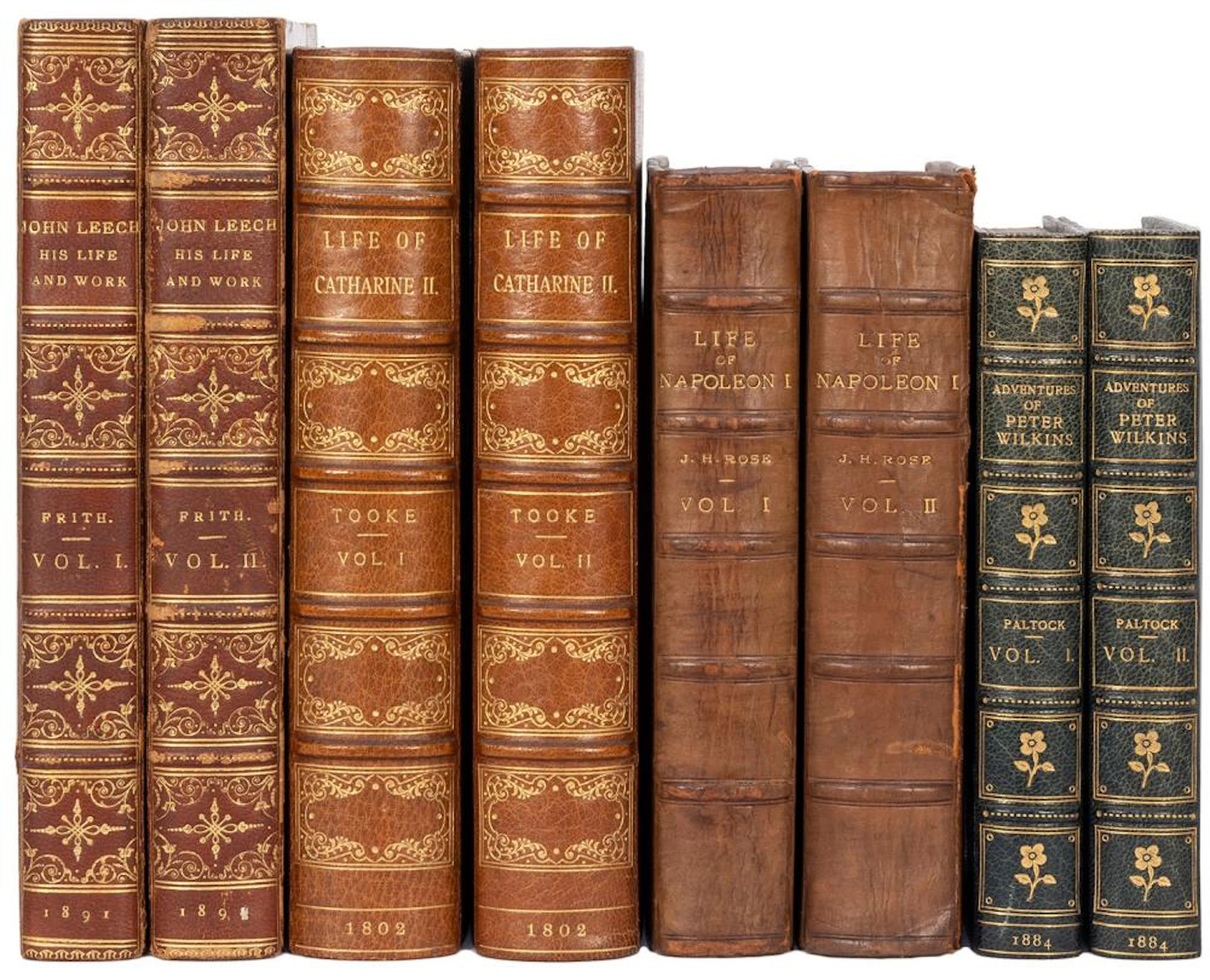 [BINDINGS]. A group of 4 works, including: TOOKE, William. ...