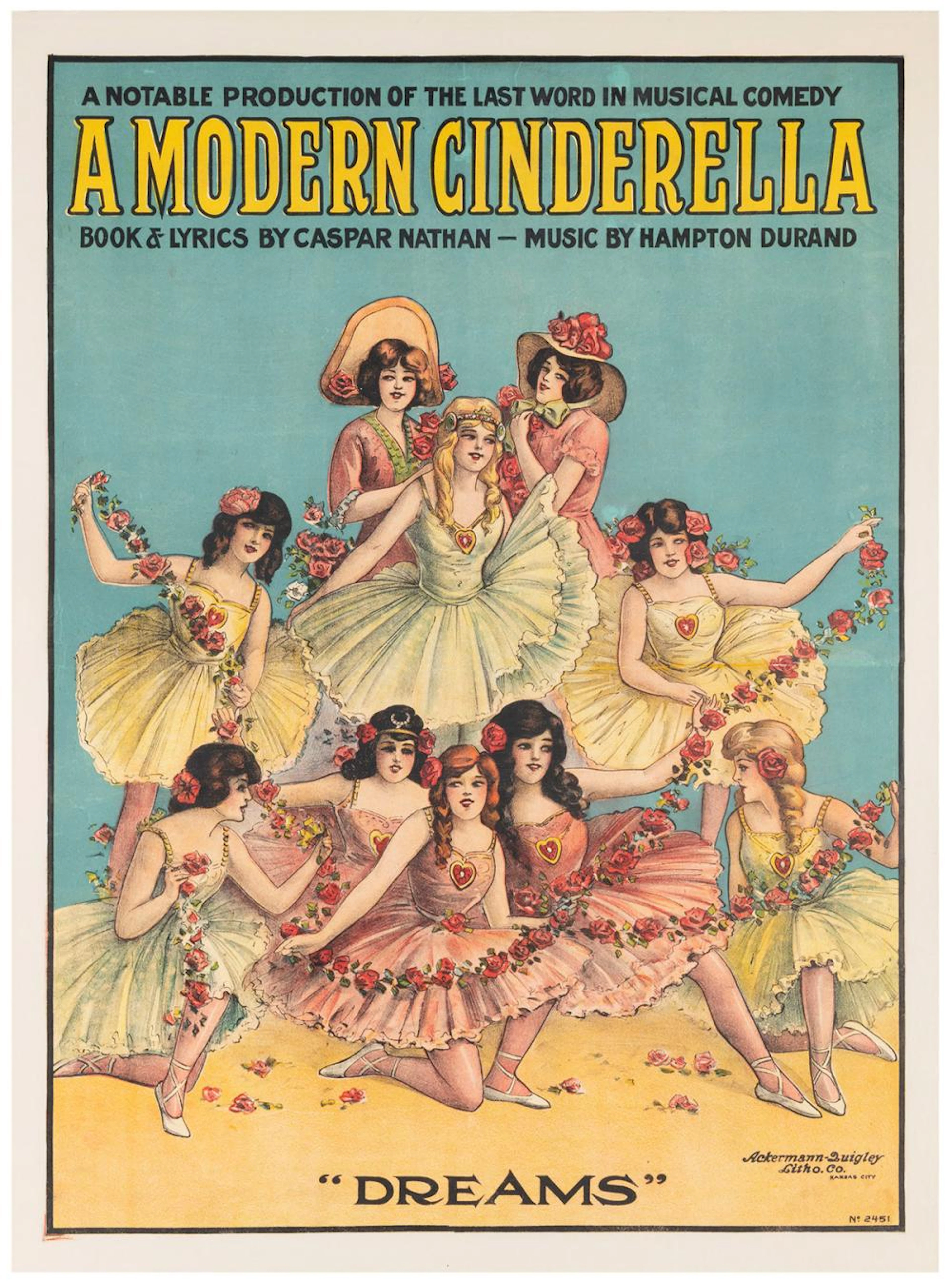 A Modern Cinderella. Kansas City: Ackerman-Quigley Litho Co...