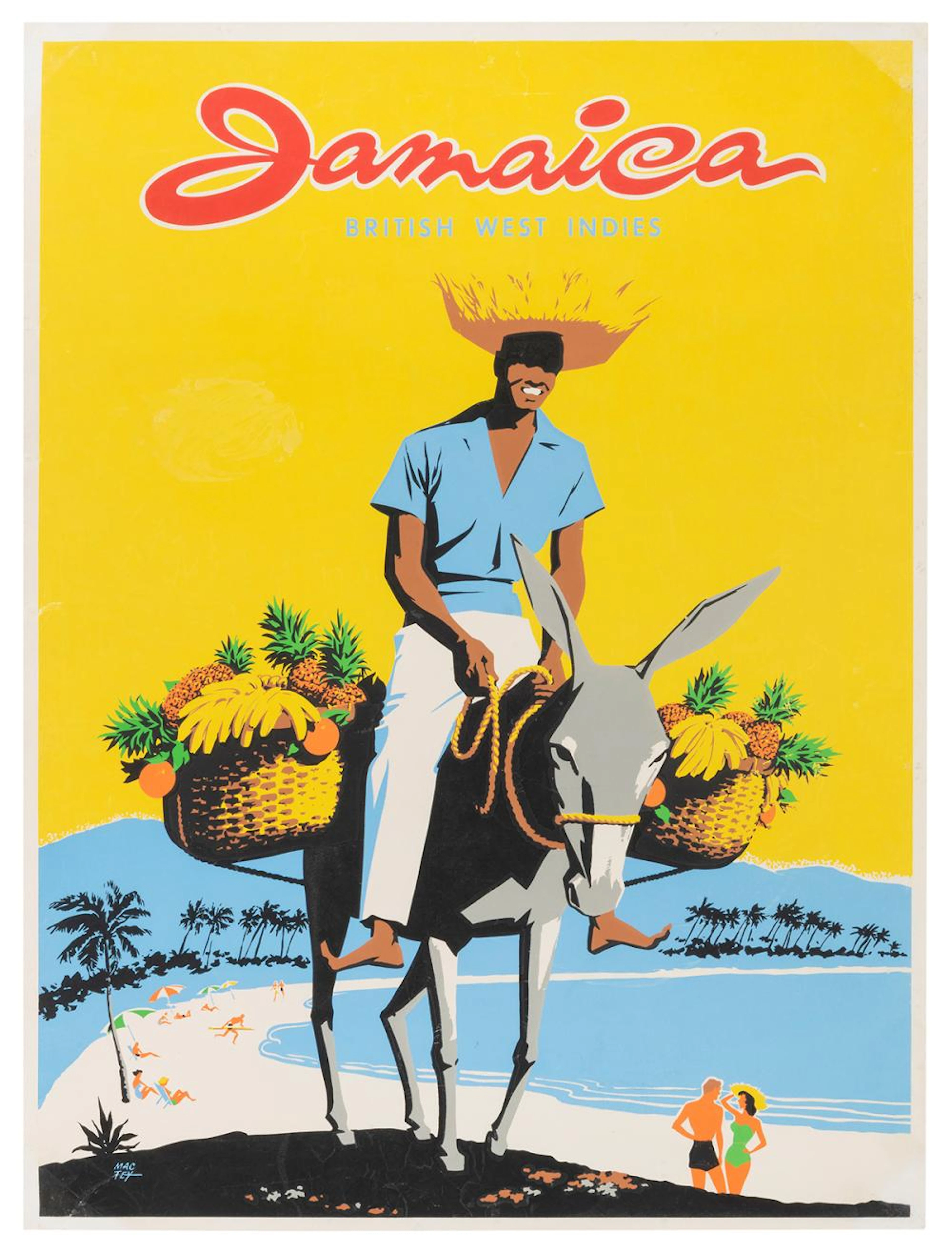 TEY, Mac. Jamaica / British West Indies. Circa 1960s. Silks...