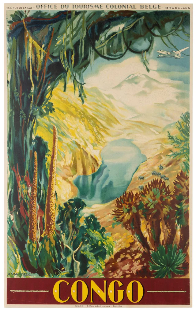VAN NOTEN, Jean (1903-1982). Congo. Brussels: C.G.P.I., ca....