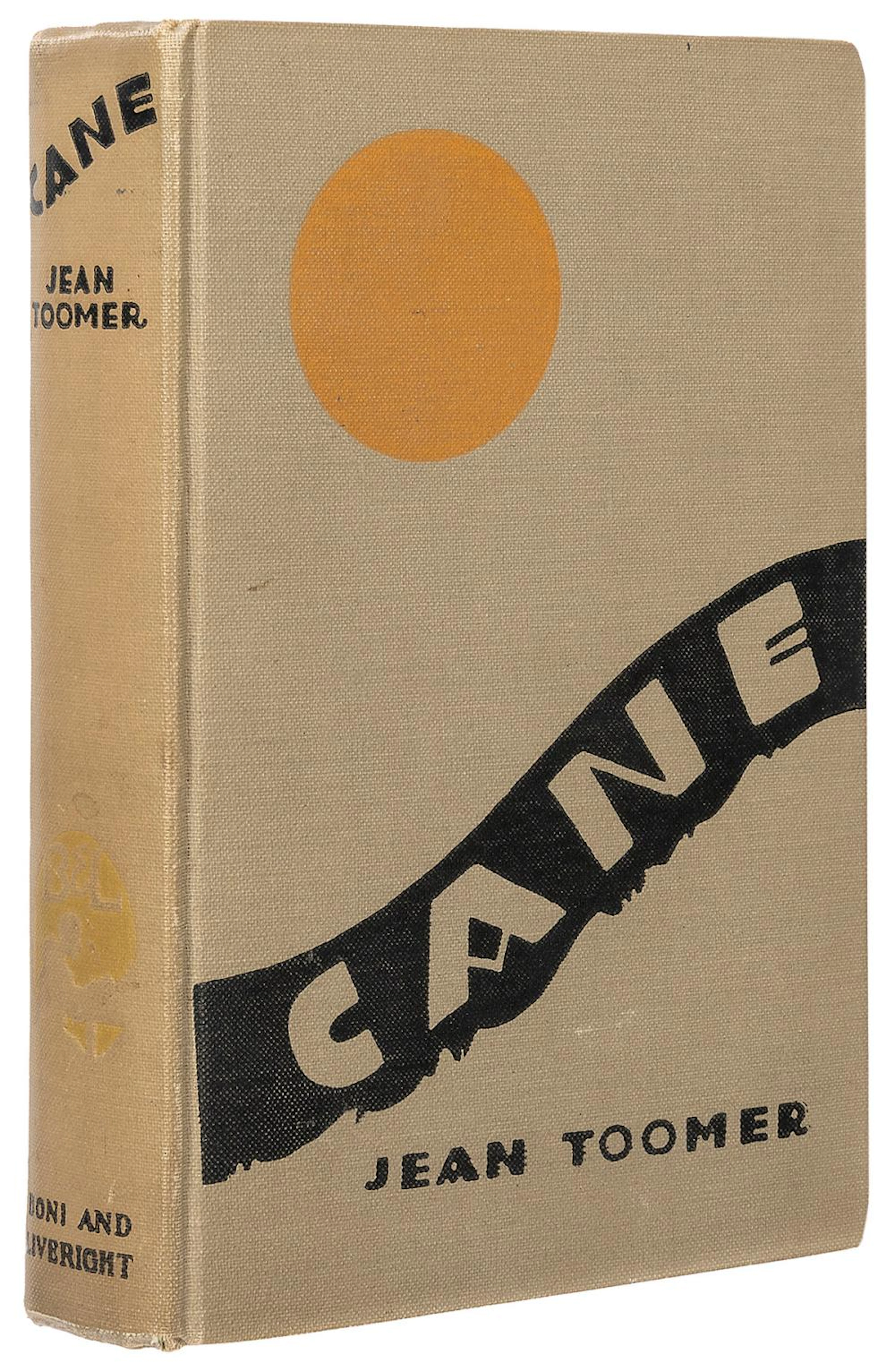 TOOMER, Jean (1894?1967). Cane. With a foreword by Waldo Fr...