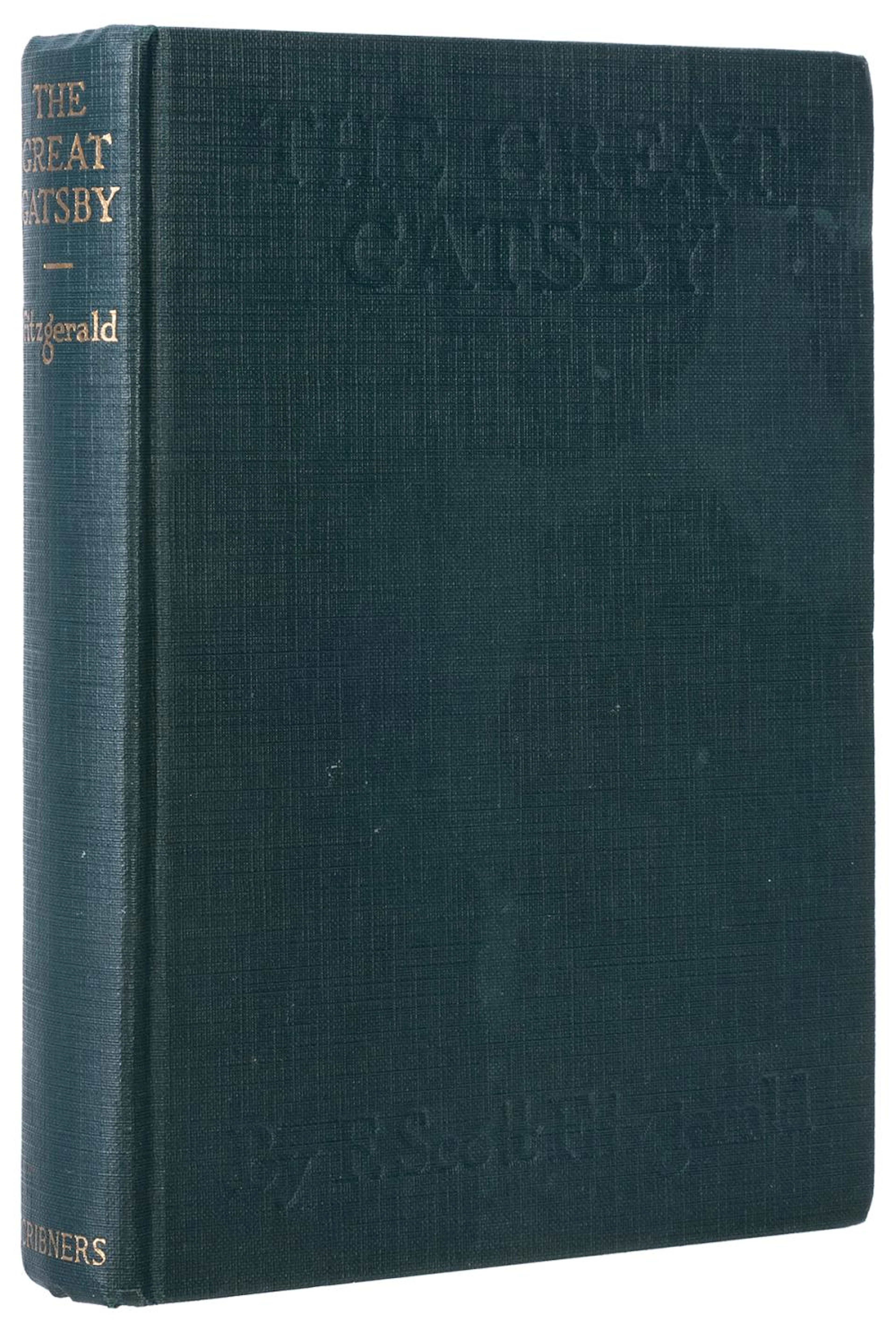FITZGERALD, F. Scott (1896?1940). The Great Gatsby. New Yor...