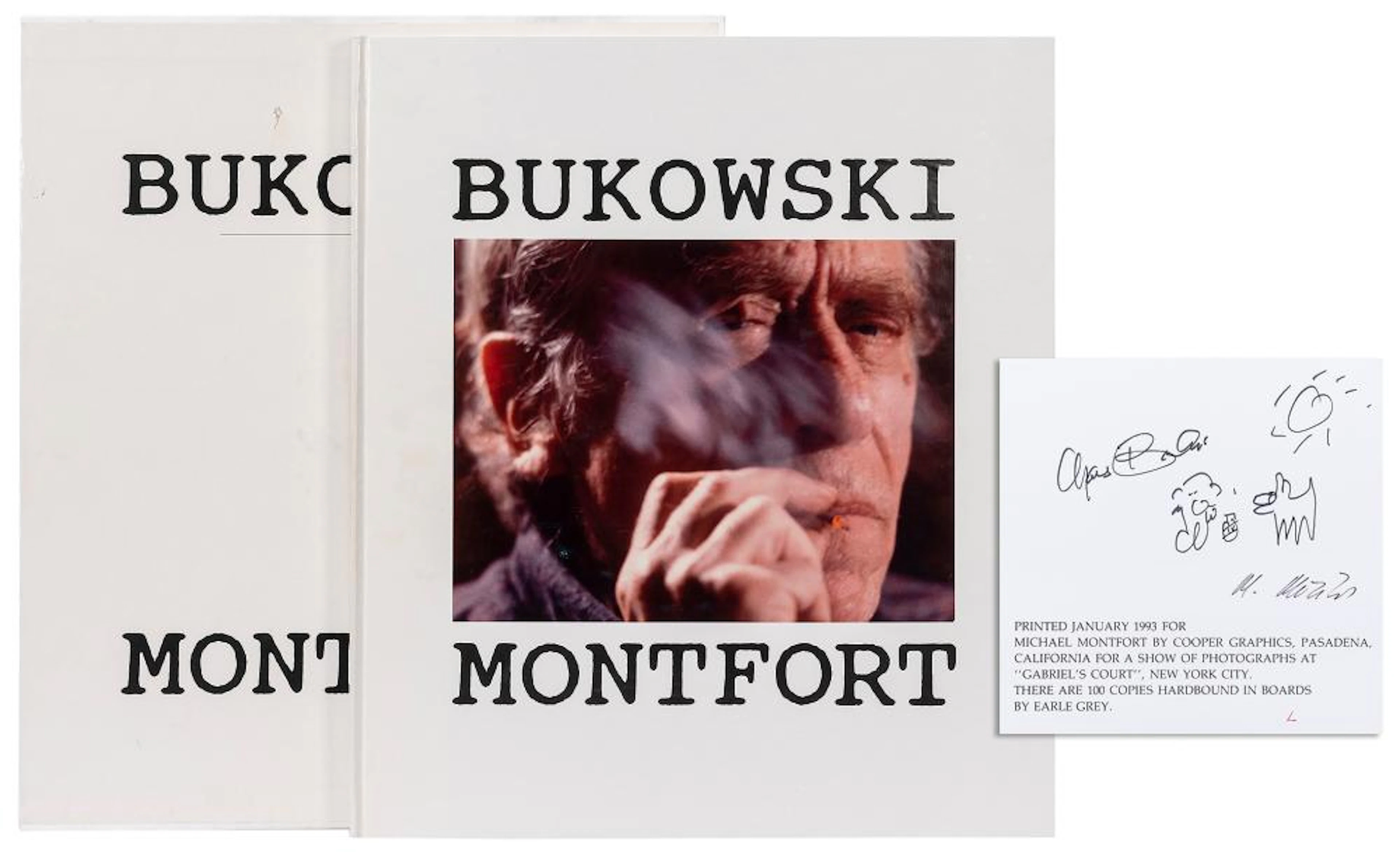 [BUKOWSKI, Charles (1920?1994)]. ?? MONTFORT, Michael, phot...