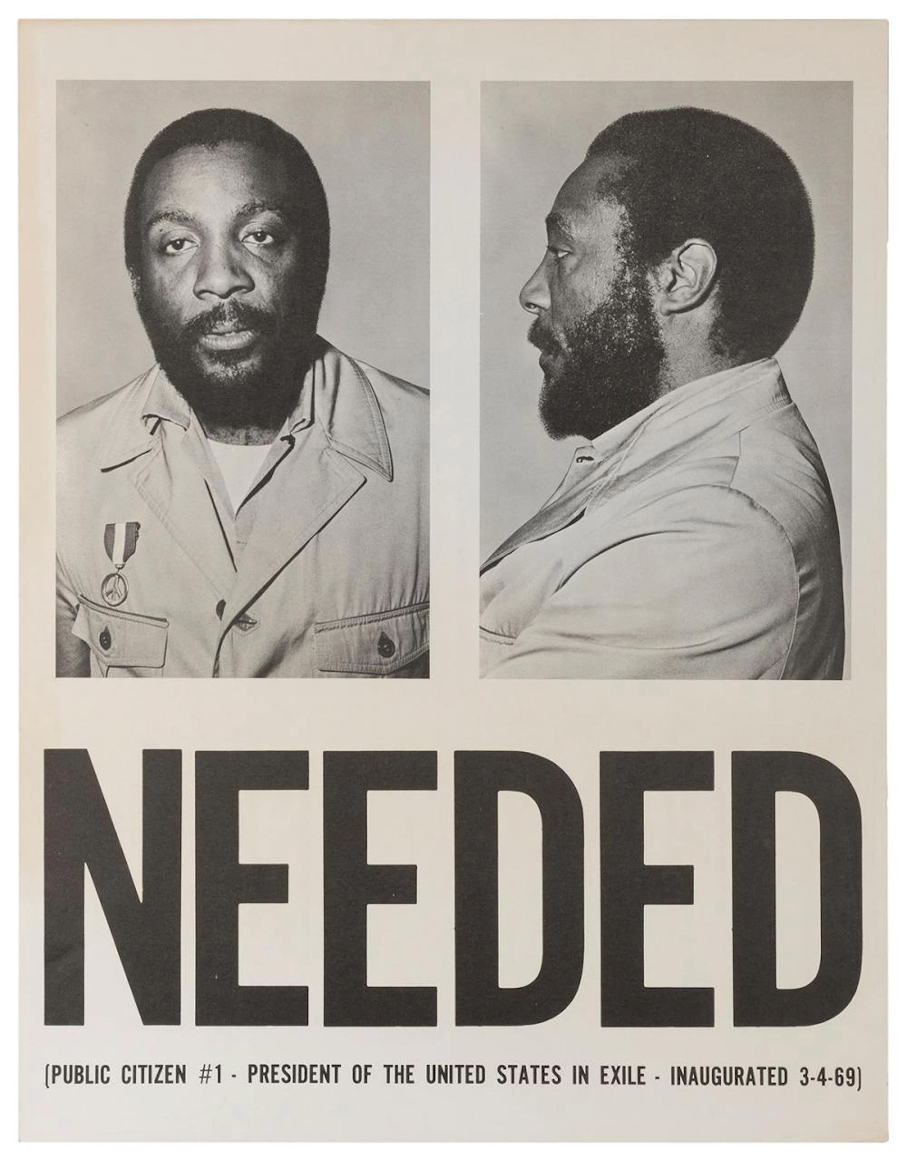 GREGORY, Dick (1932-2017). Needed (Public Citizen #1 - Pres...