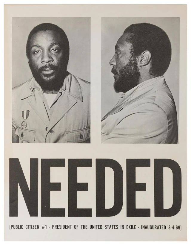 GREGORY, Dick (1932-2017). Needed (Public Citizen #1 - Pres...
